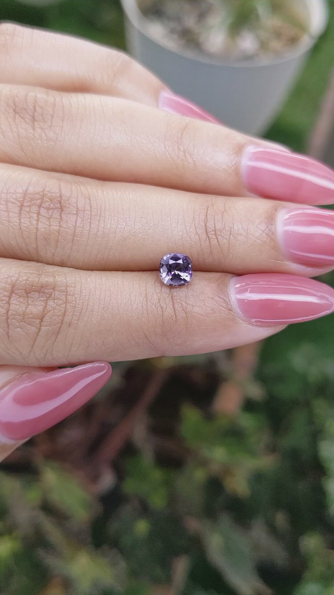 0.80 Ct. Spinel from Ceylon (Sri Lanka) Size Video