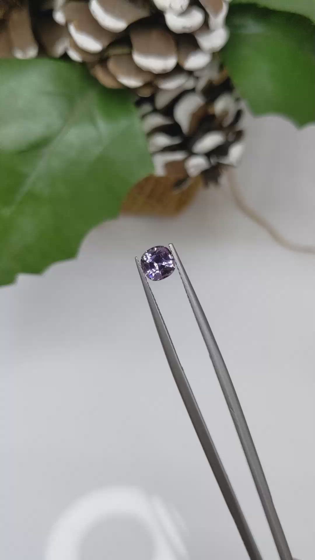 0.80 Ct. Spinel from Ceylon (Sri Lanka) Size Video