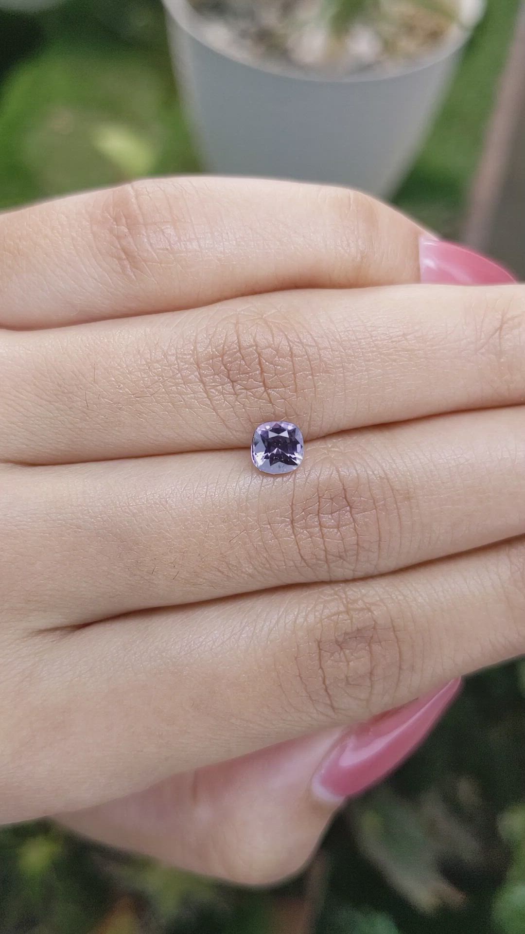 0.80 Ct. Spinel from Ceylon (Sri Lanka) Size Video