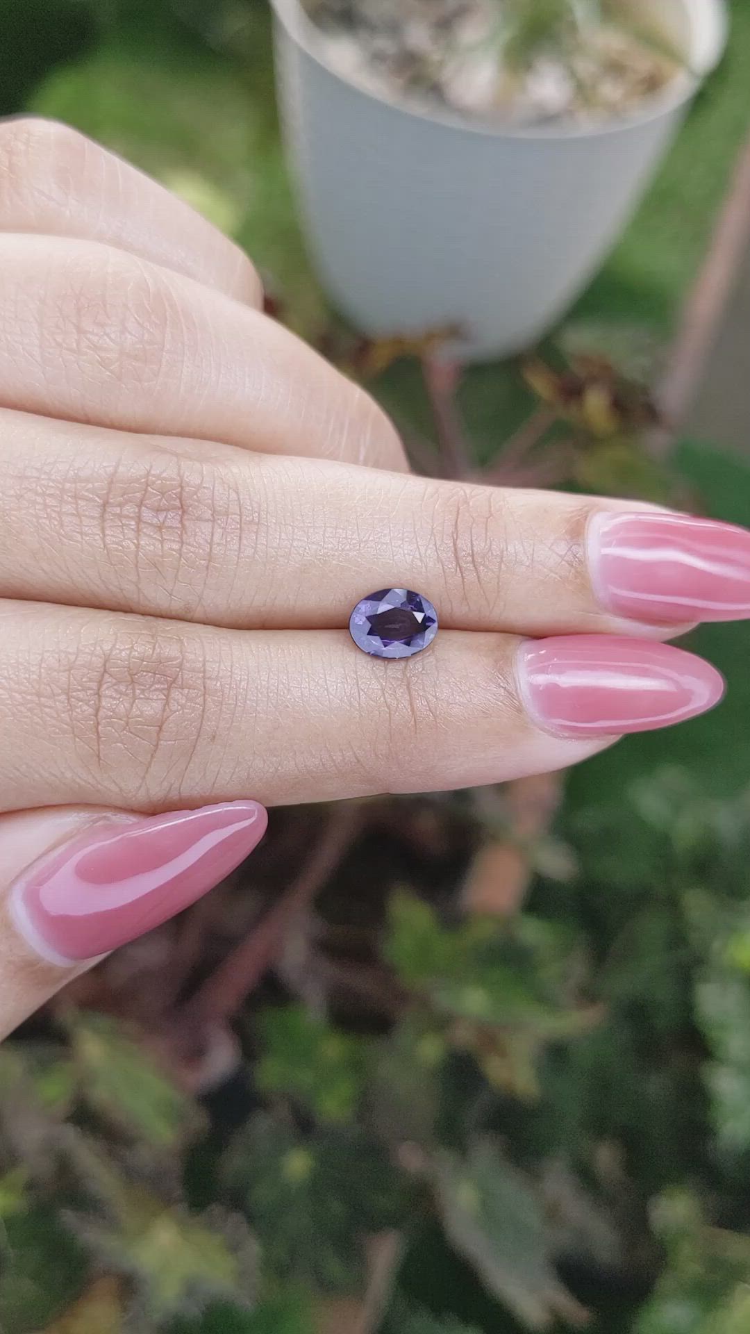 1.14 Ct. Spinel from Ceylon (Sri Lanka) Size Video