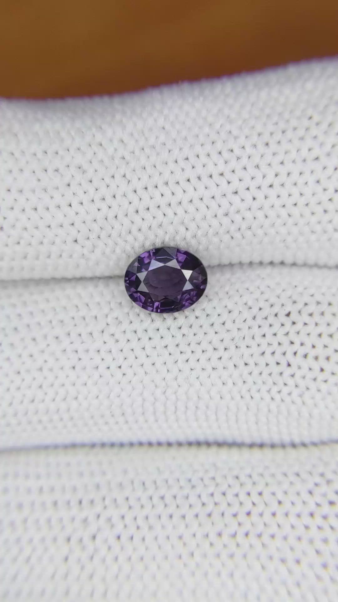 1.14 Ct. Spinel from Ceylon (Sri Lanka) Size Video