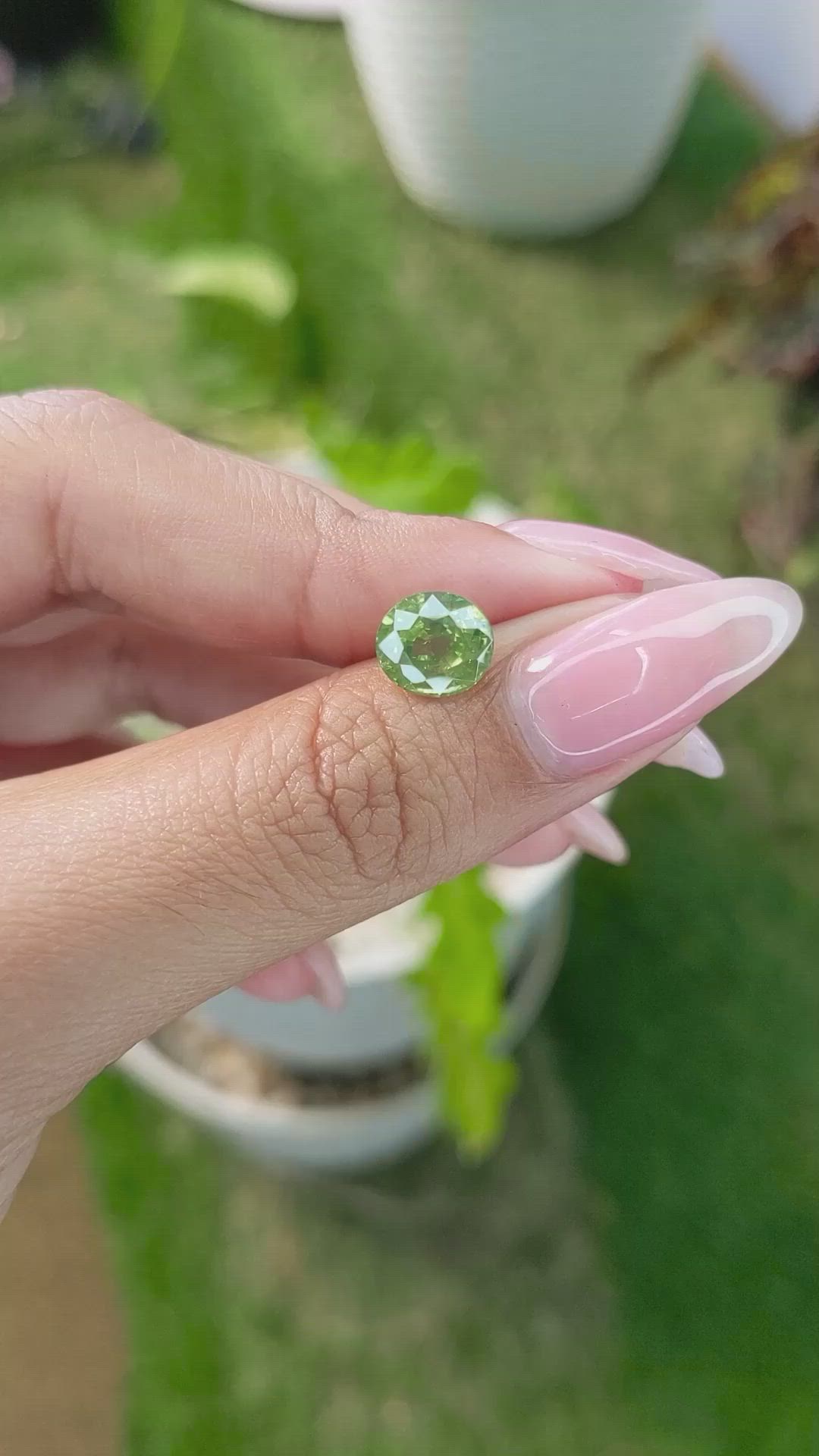 3.01 Ct. Tourmaline from Ceylon (Sri Lanka) Size Video