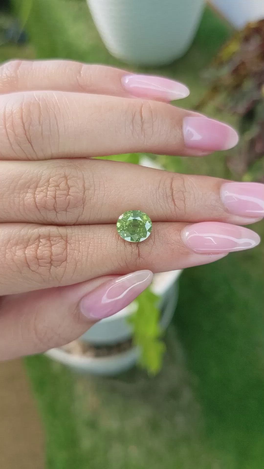 3.01 Ct. Tourmaline from Ceylon (Sri Lanka) Size Video