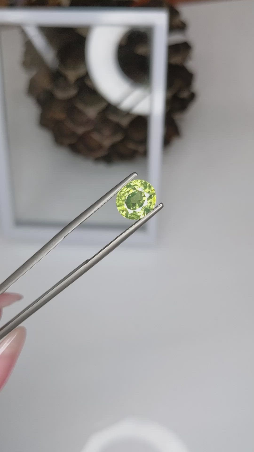 3.01 Ct. Tourmaline from Ceylon (Sri Lanka) Size Video