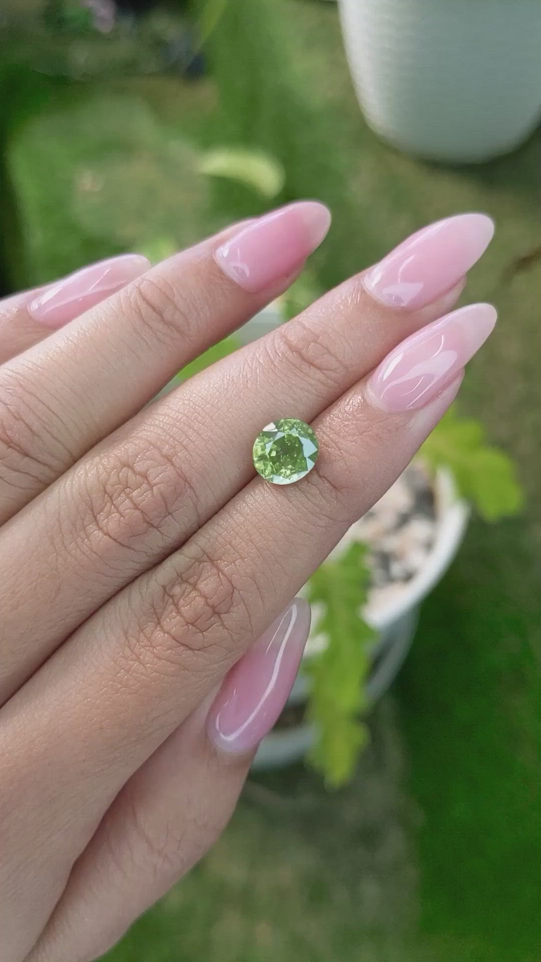 3.01 Ct. Tourmaline from Ceylon (Sri Lanka) Size Video