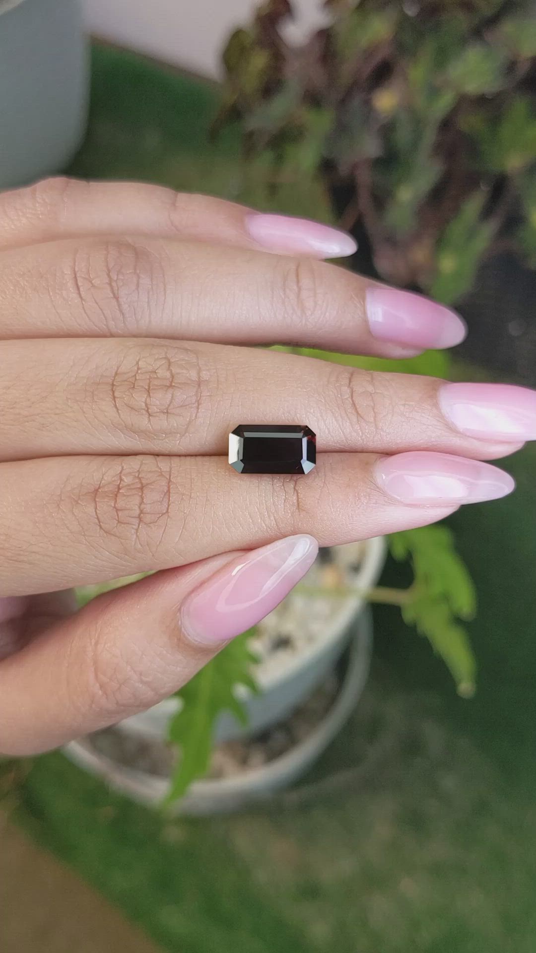 3.52 Ct. Tourmaline from Ceylon (Sri Lanka) Size Video