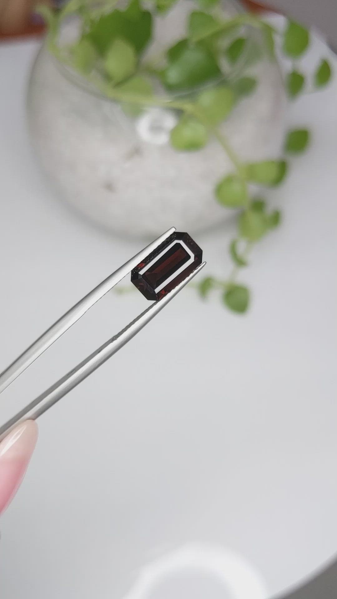 3.52 Ct. Tourmaline from Ceylon (Sri Lanka) Size Video