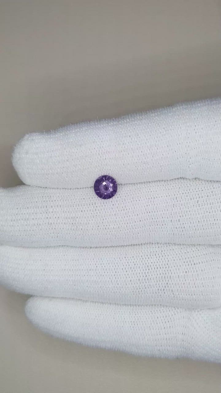 0.70 Ct. Spinel from Ceylon (Sri Lanka) Size Video