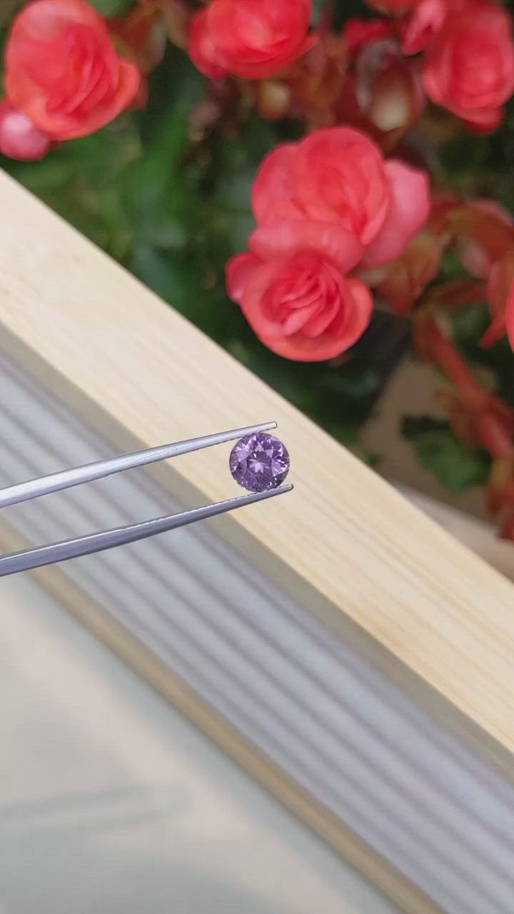 1.60 Ct. Spinel from Ceylon (Sri Lanka) Size Video