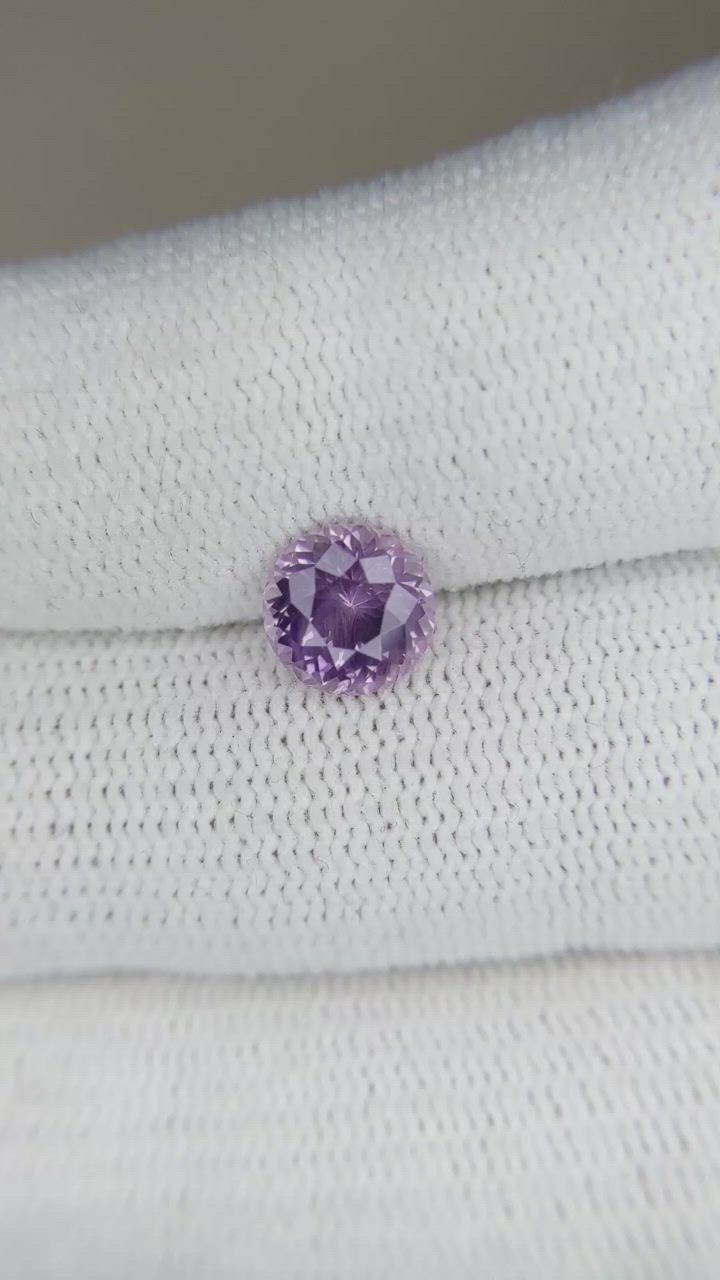 1.60 Ct. Spinel from Ceylon (Sri Lanka) Size Video