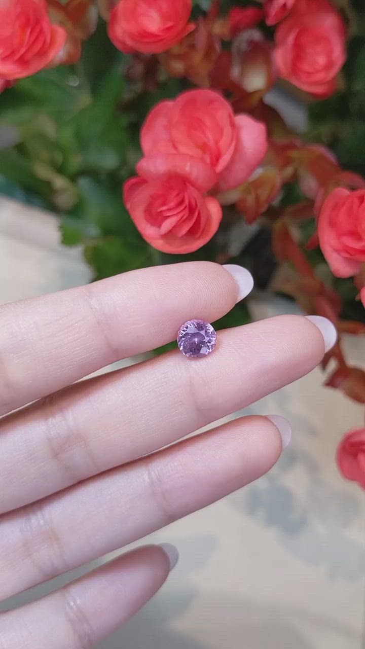 1.60 Ct. Spinel from Ceylon (Sri Lanka) Size Video