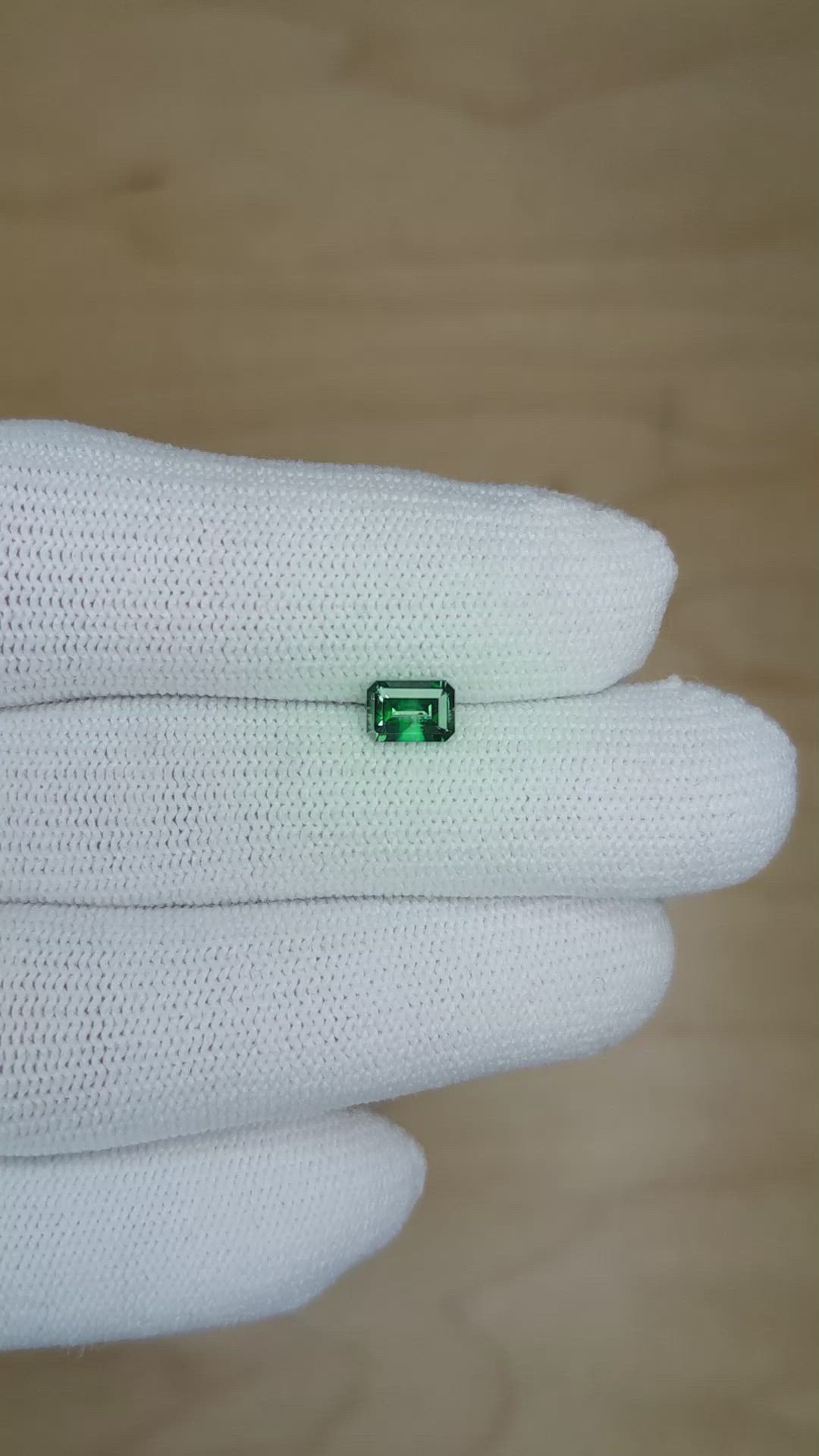 0.64 Ct. Alexandrite from Brazil Size Video