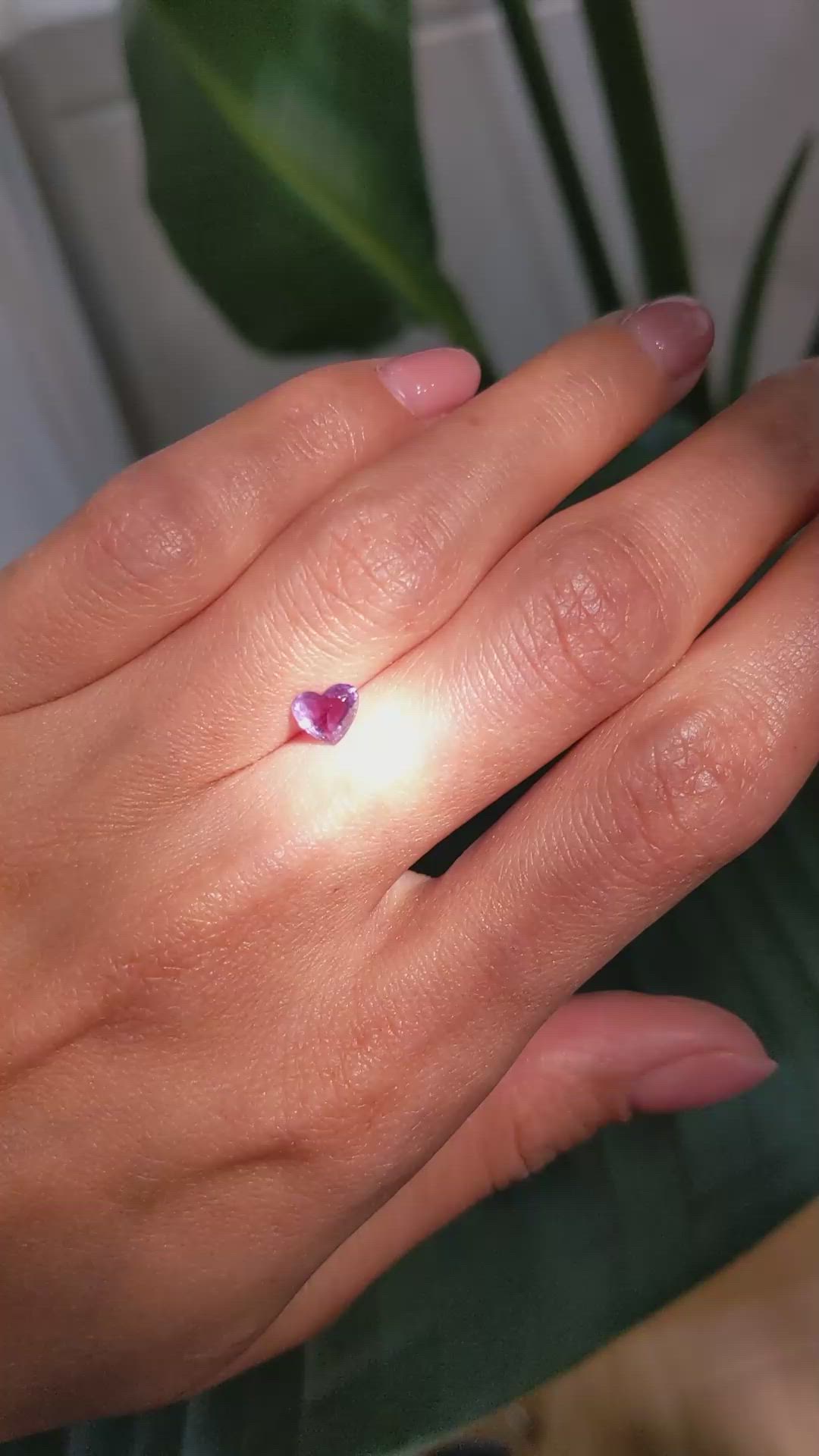 0.71 Ct. Alexandrite from Brazil Size Video