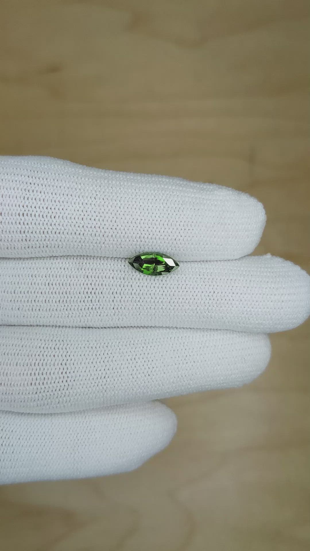 0.94 Ct. Alexandrite from Brazil Size Video