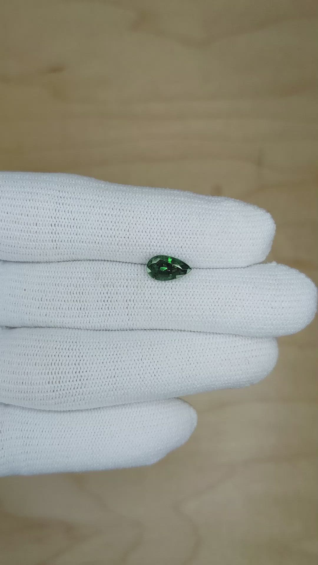 1.37 Ct. Alexandrite from Brazil Size Video