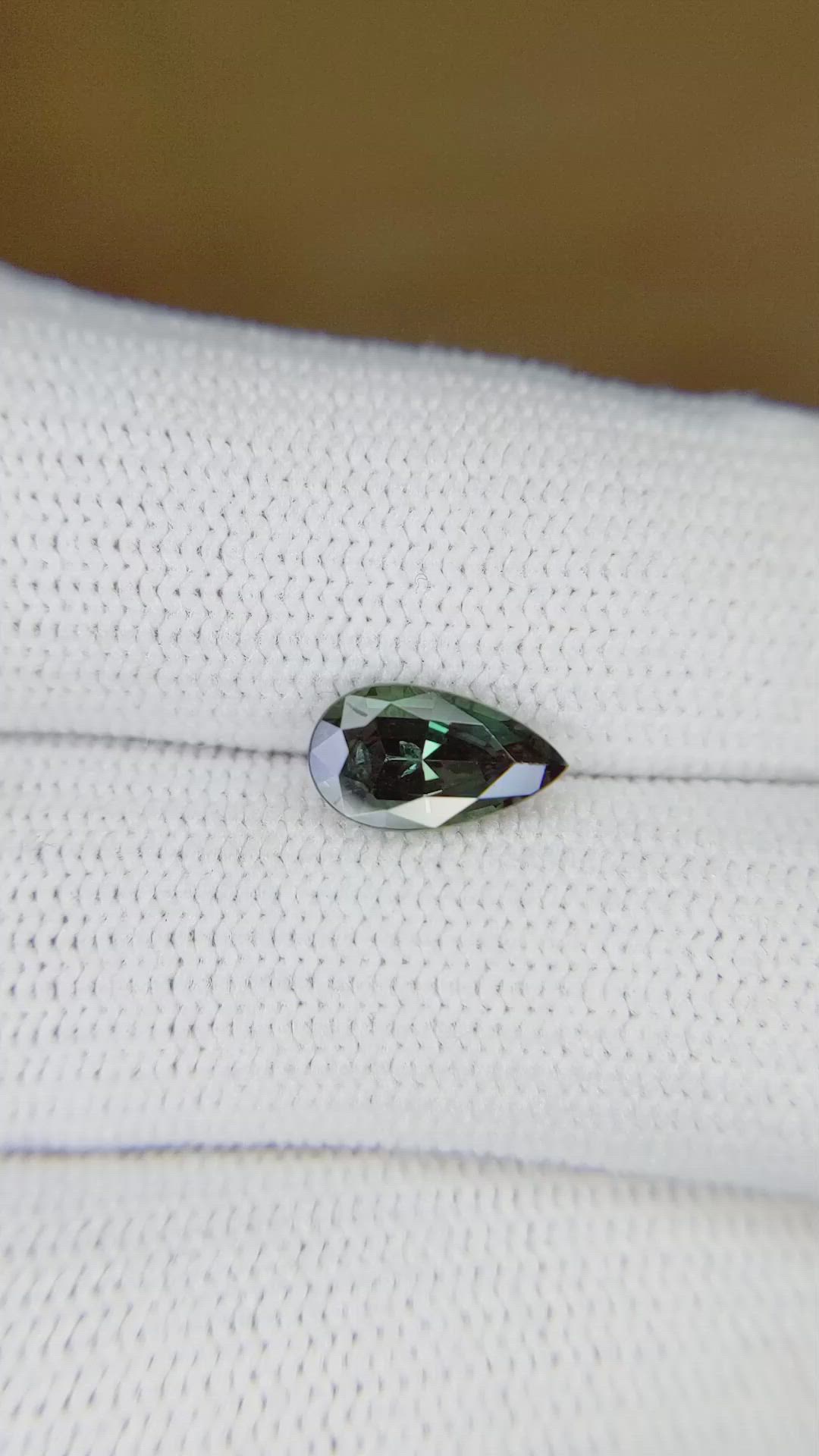 1.37 Ct. Alexandrite from Brazil Size Video