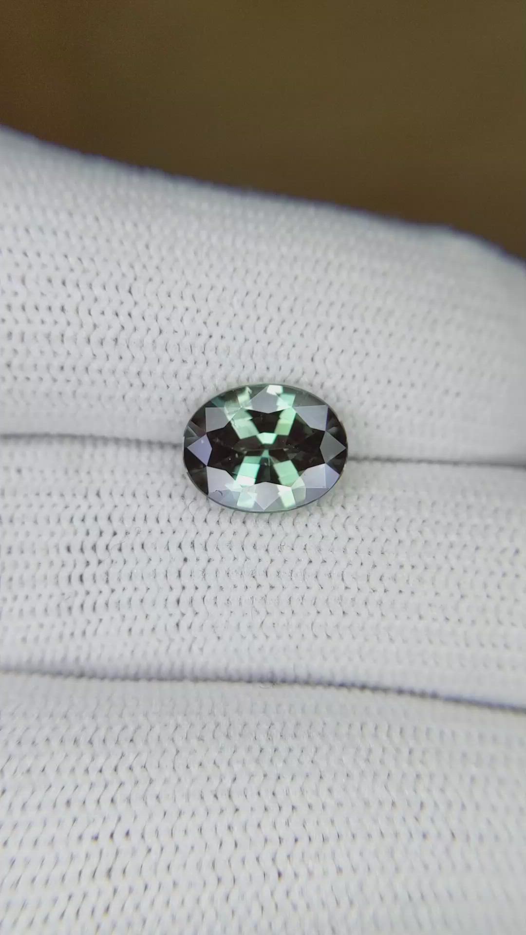 2.10 Ct. Alexandrite from Brazil Size Video