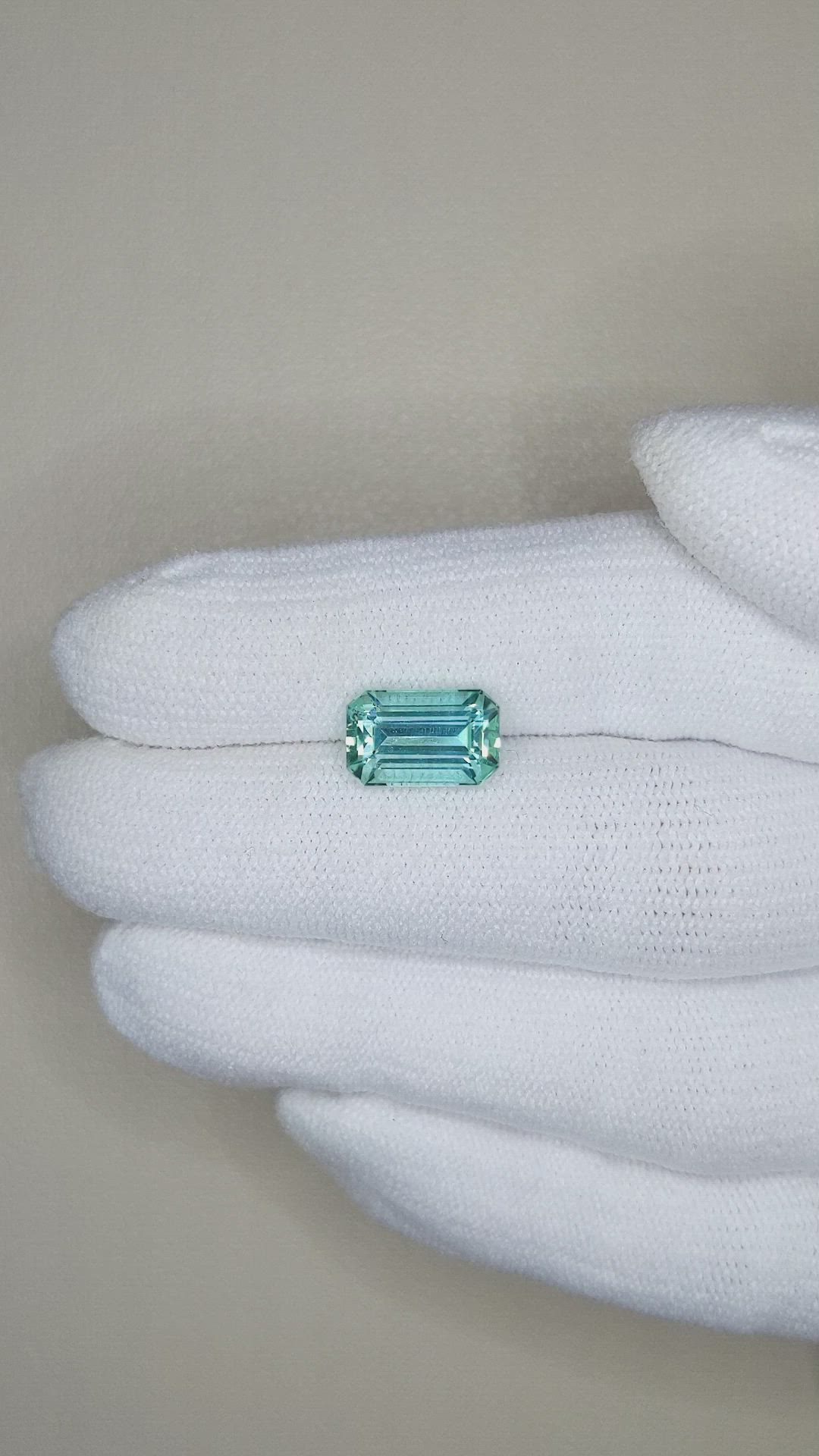 3.21 Ct. Tourmaline from Madagascar Size Video