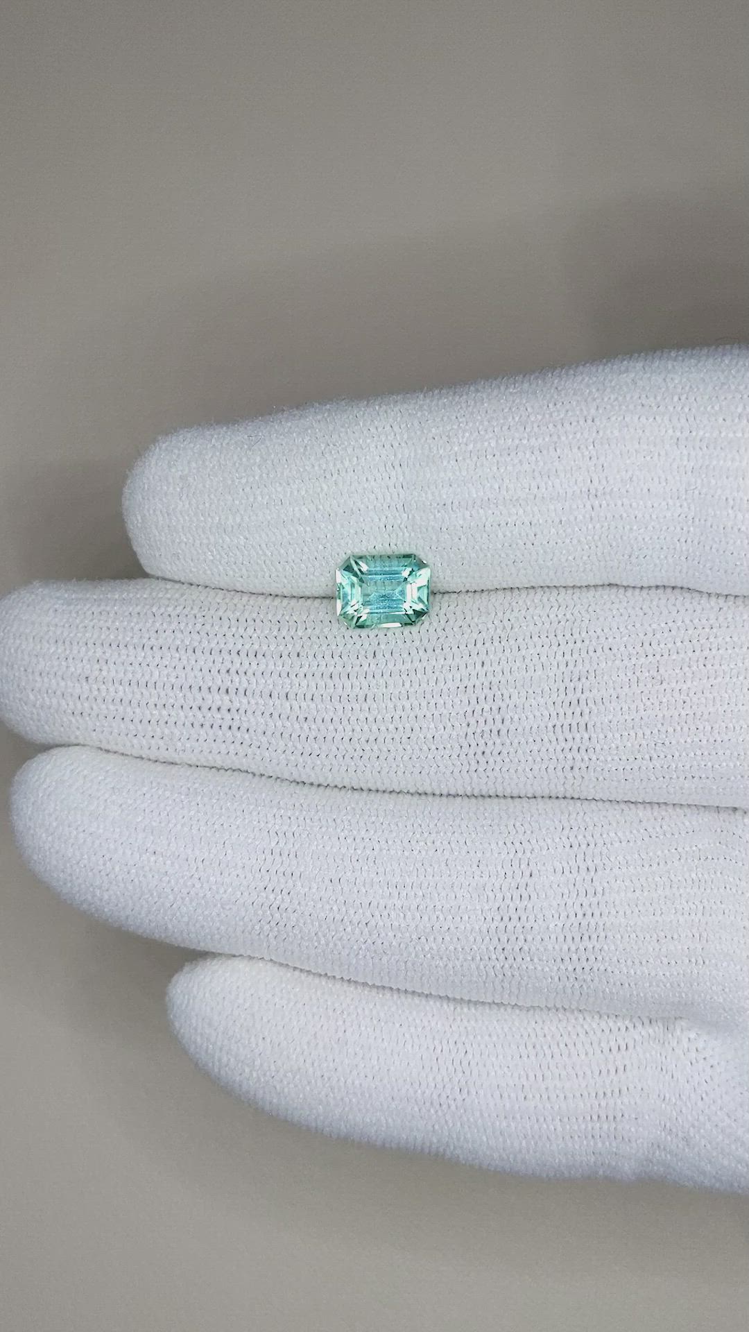 1.53 Ct. Tourmaline from Madagascar Size Video