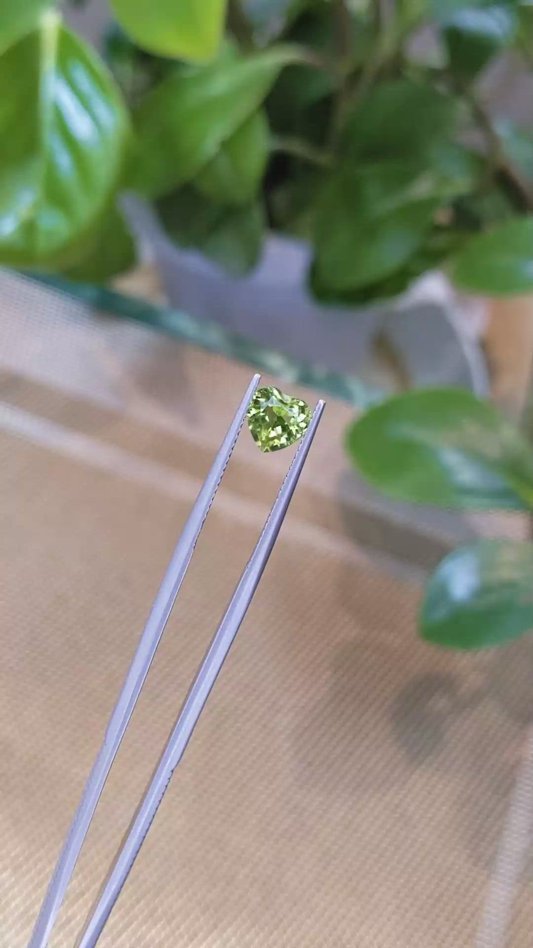 1.53 Ct. Peridot from Pakistan Size Video