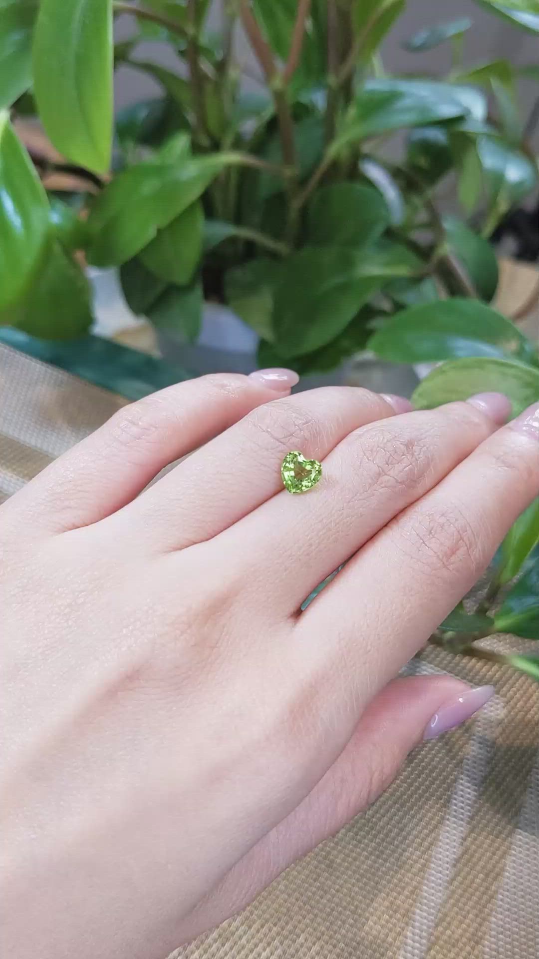 1.53 Ct. Peridot from Pakistan Size Video