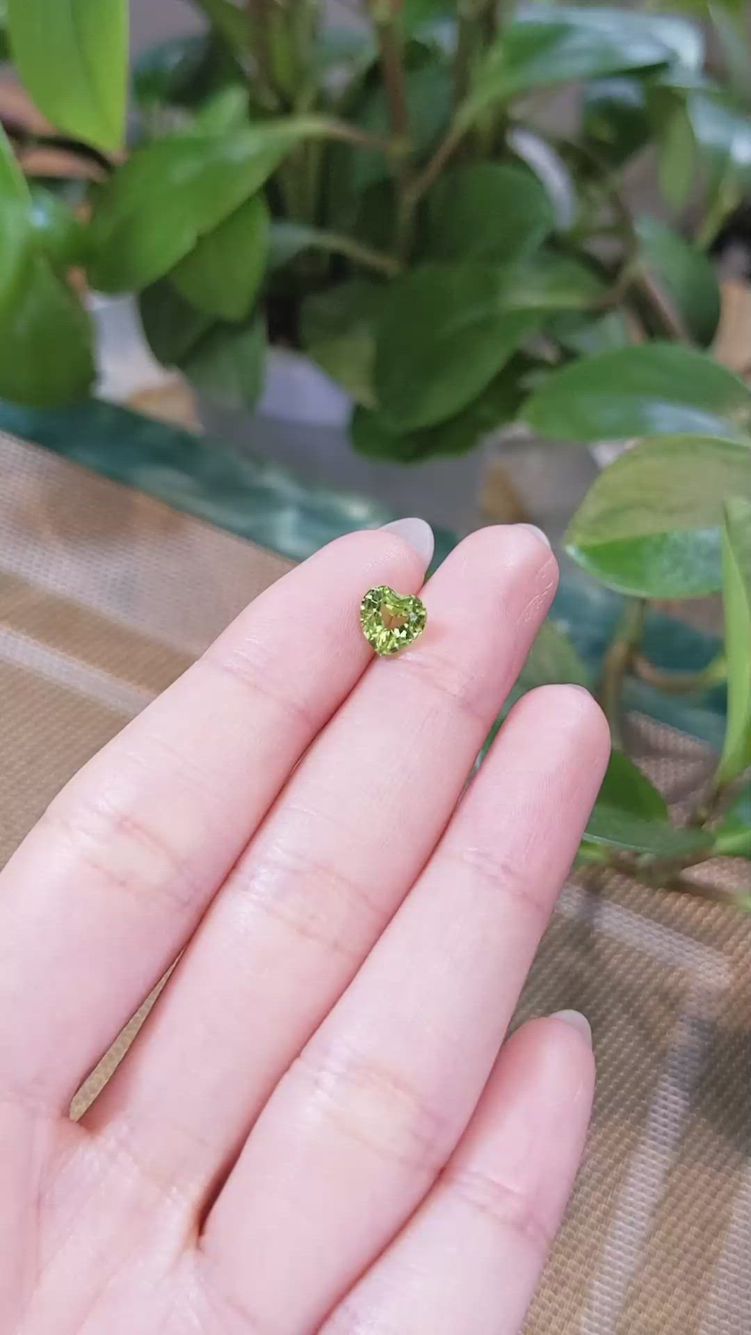1.53 Ct. Peridot from Pakistan Size Video