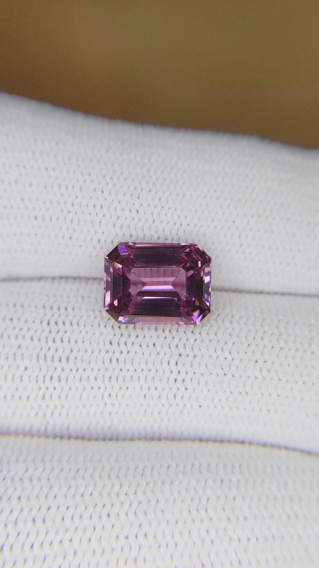3.75 Ct. Spinel from Ceylon (Sri Lanka) Size Video