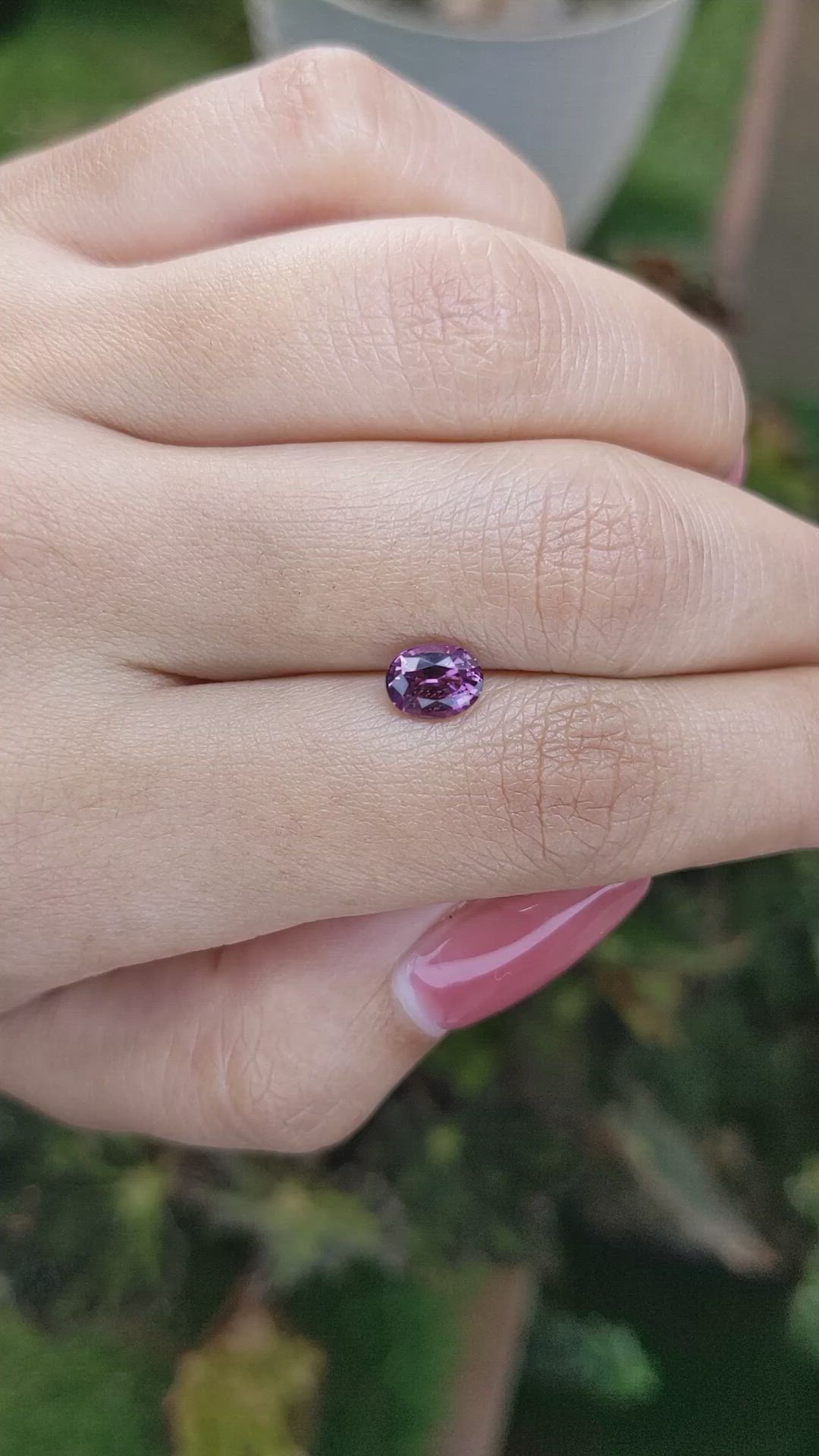 1.09 Ct. Spinel from Ceylon (Sri Lanka) Size Video