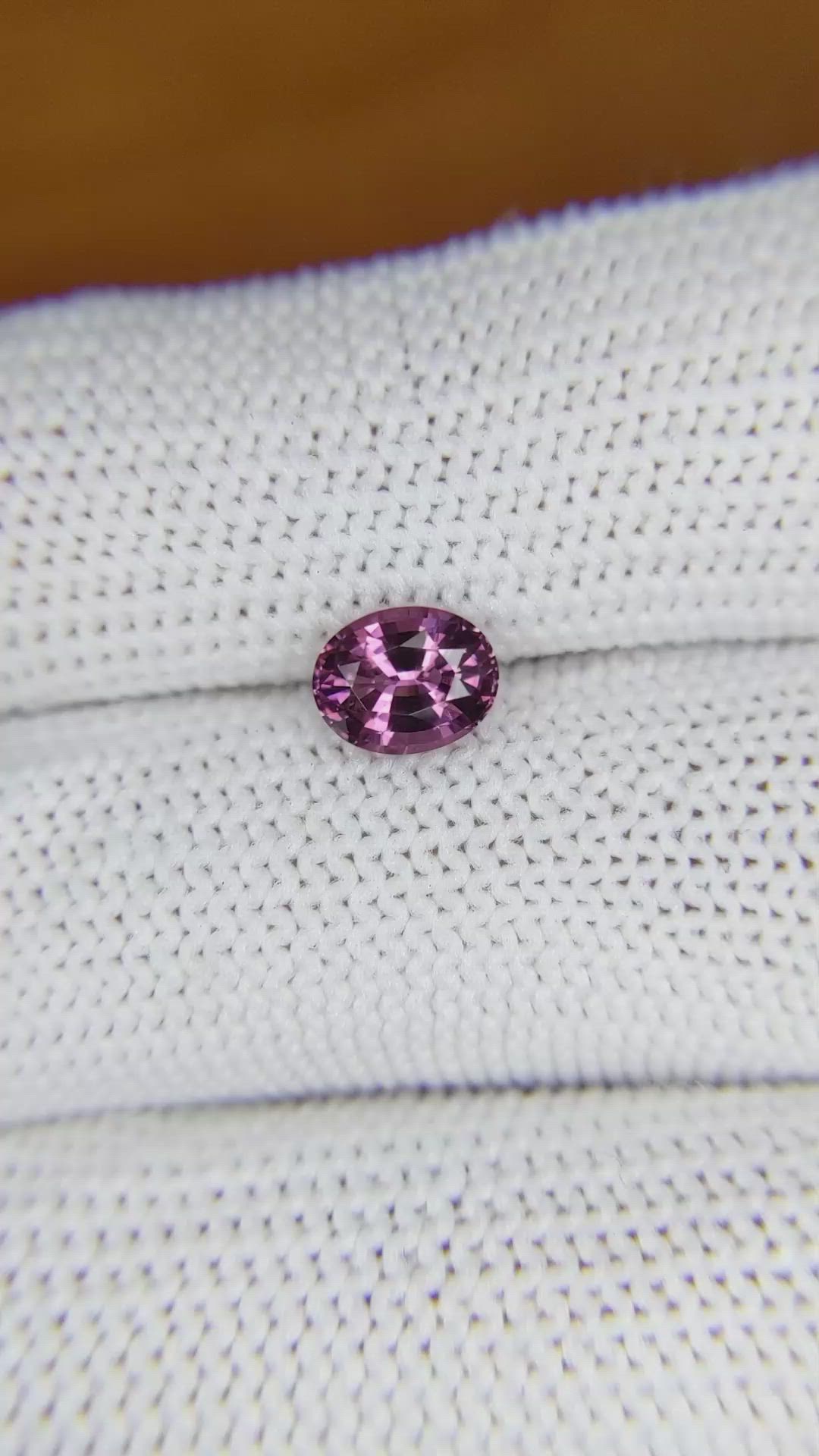 1.09 Ct. Spinel from Ceylon (Sri Lanka) Size Video