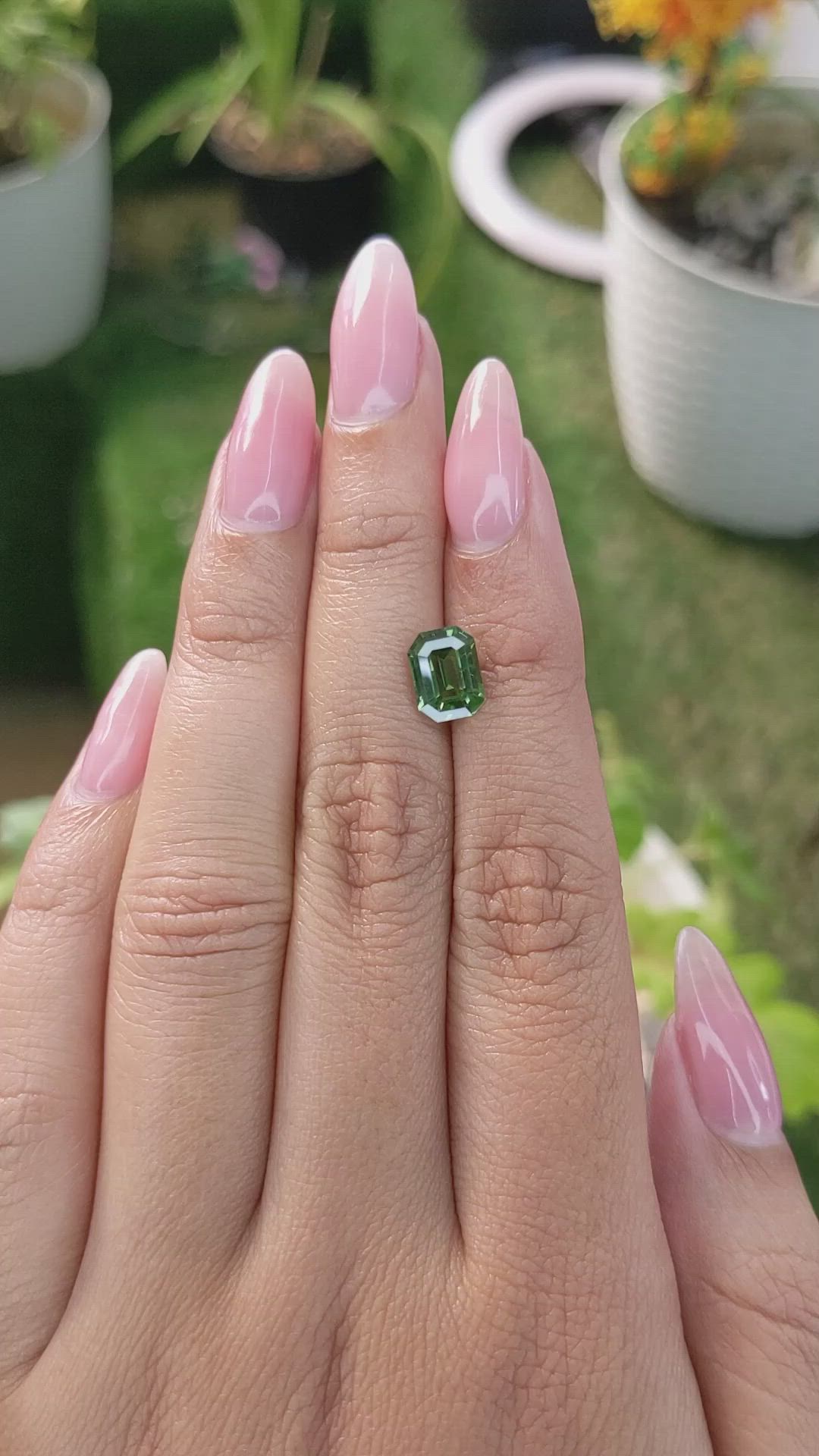 2.03 Ct. Zircon from Ceylon (Sri Lanka) Size Video