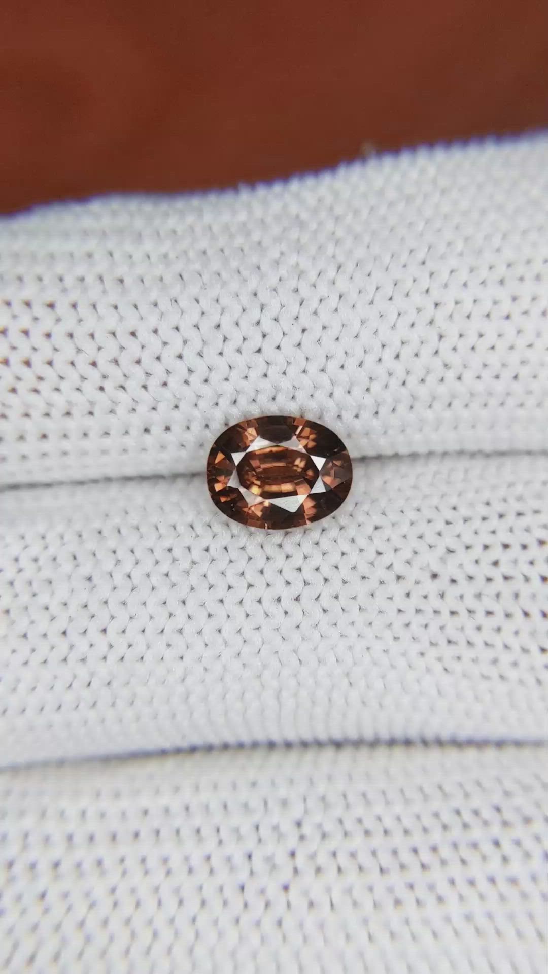 1.92 Ct. Spinel from Ceylon (Sri Lanka) Size Video