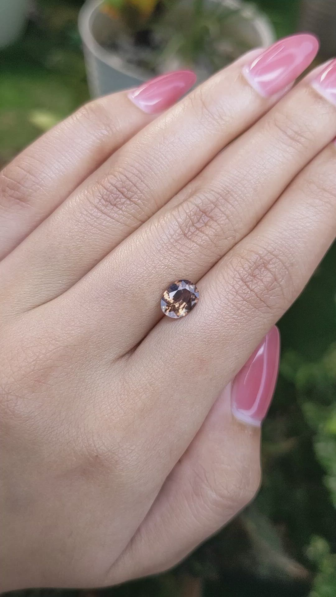 1.92 Ct. Spinel from Ceylon (Sri Lanka) Size Video