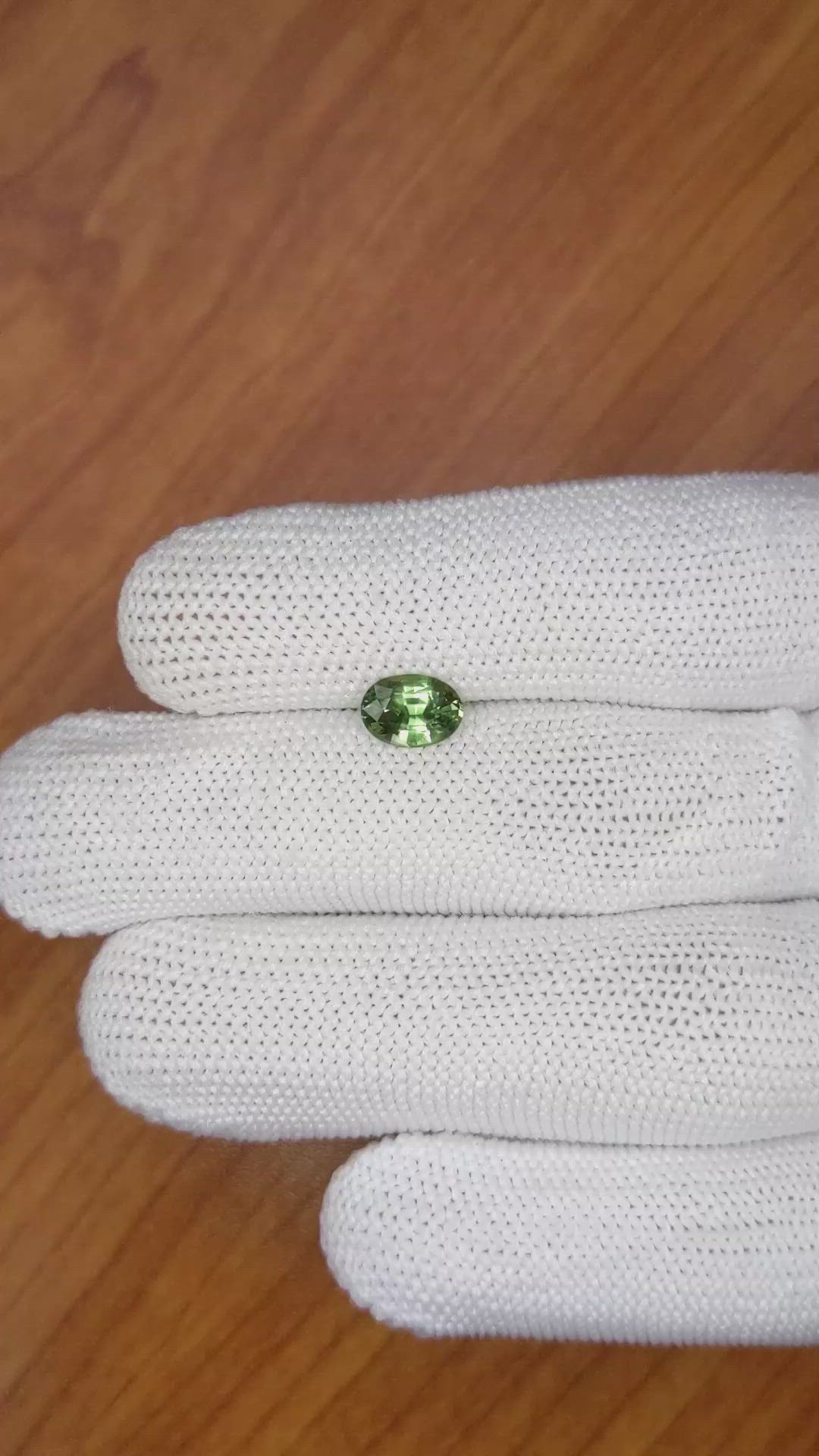 1.03 Ct. Chrysoberyl from Ceylon (Sri Lanka) Size Video