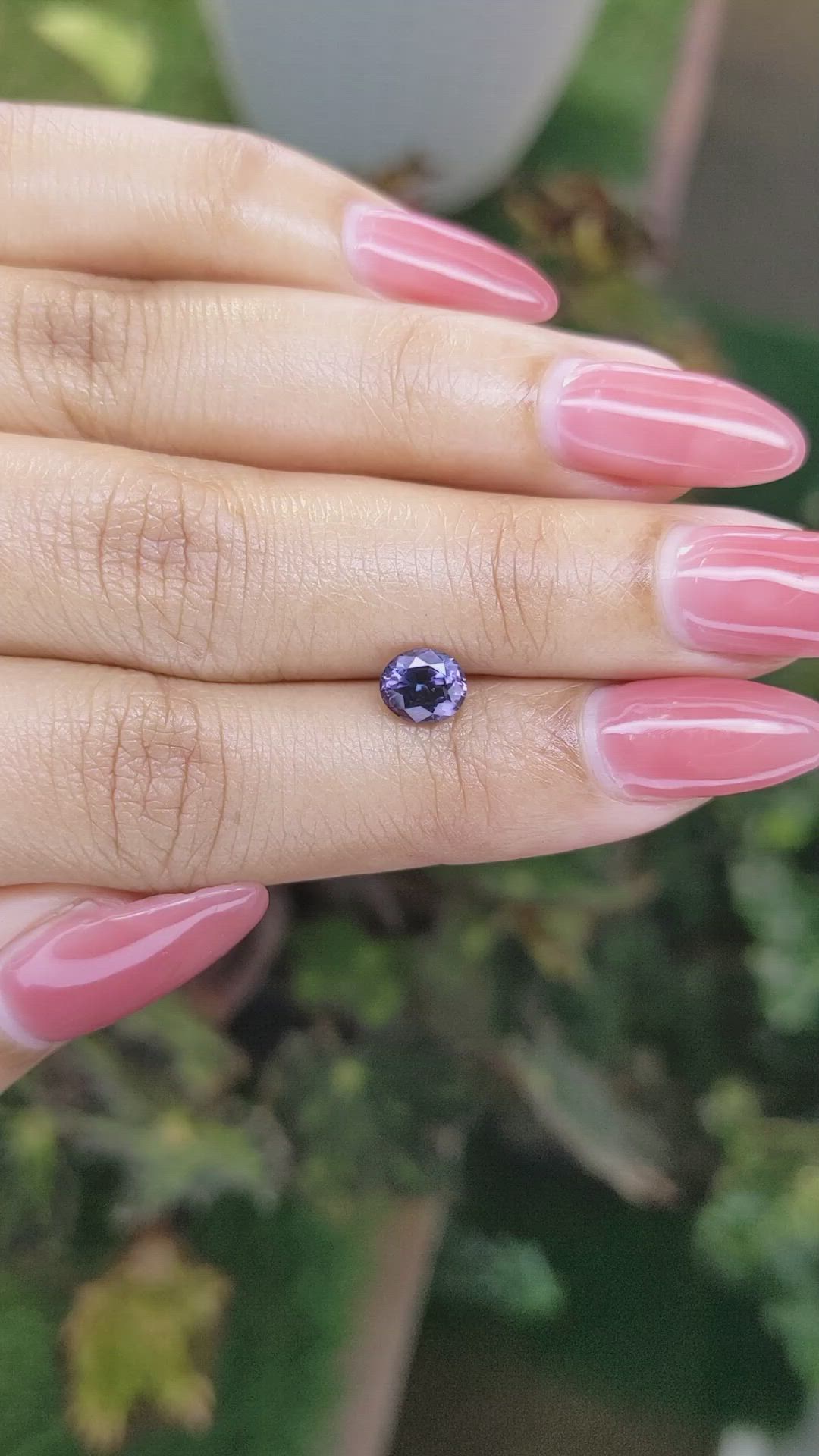 0.93 Ct. Spinel from Ceylon (Sri Lanka) Size Video