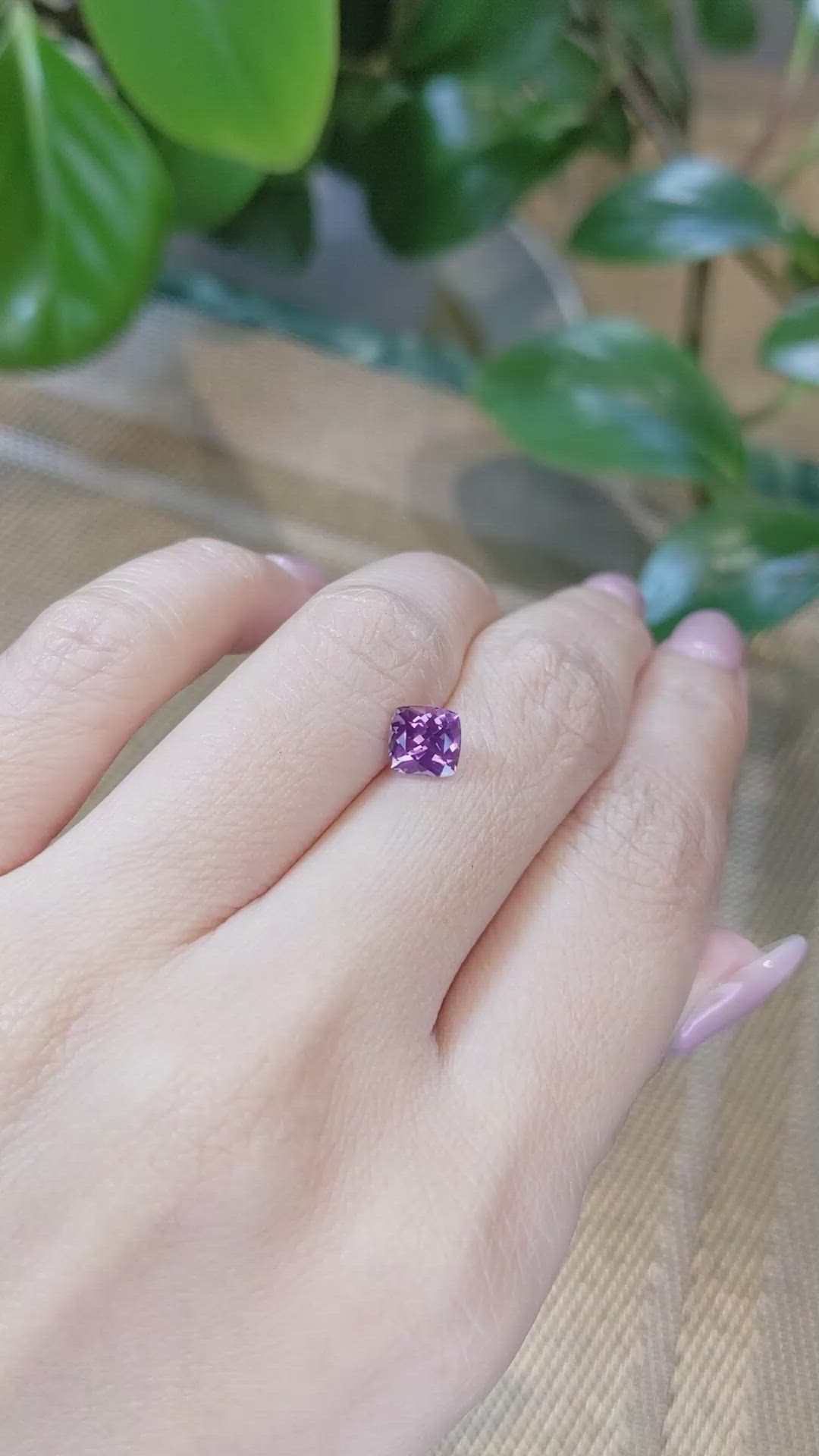 1.28 Ct. Spinel from Tanzania Size Video