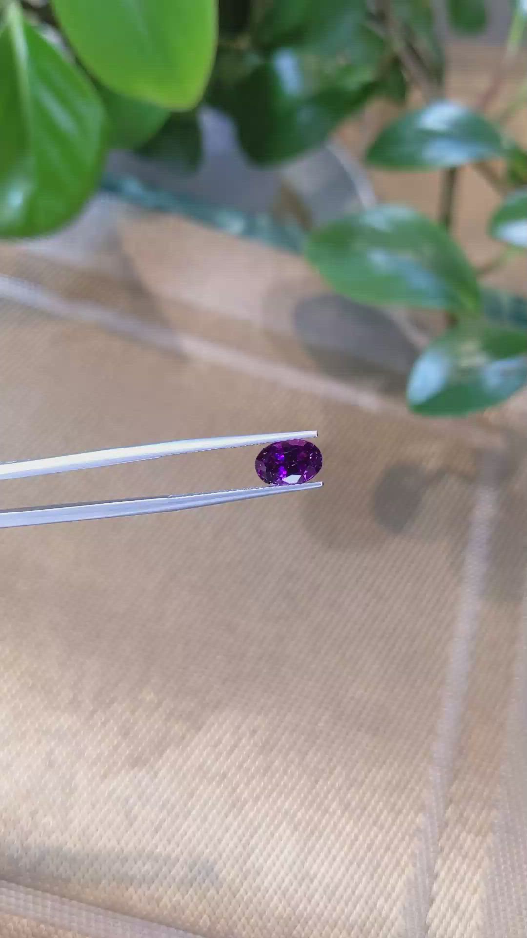 2.23 Ct. Garnet from Mozambique Size Video