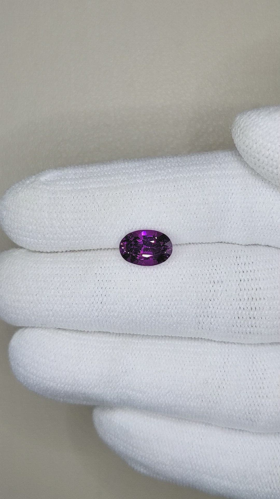 2.23 Ct. Garnet from Mozambique Size Video