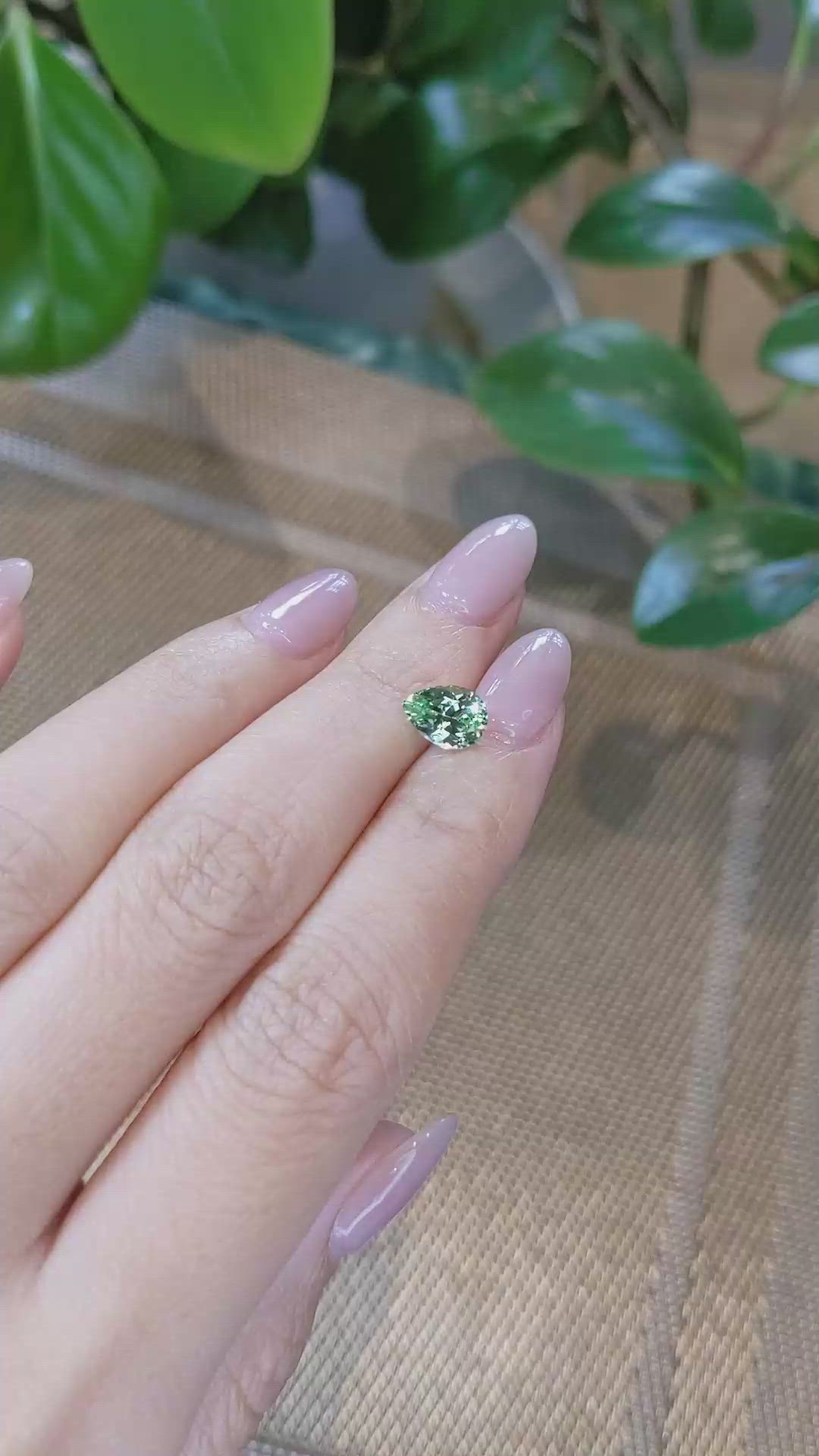 1.85 Ct. Garnet from Tanzania Size Video