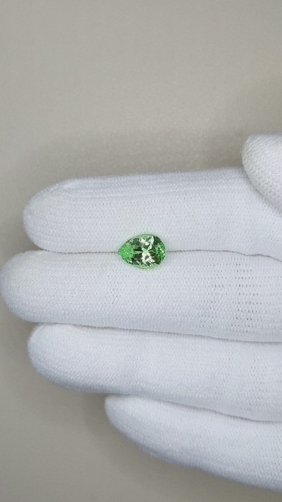 1.85 Ct. Garnet from Tanzania Size Video