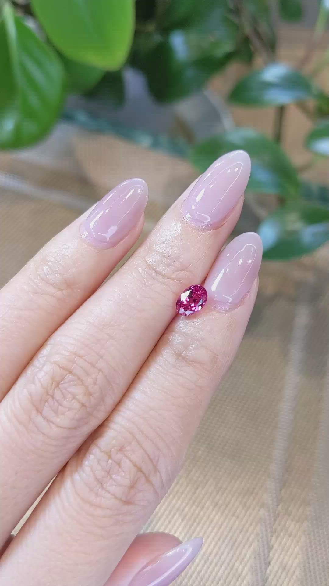 1.00 Ct. Spinel from Tanzania Size Video