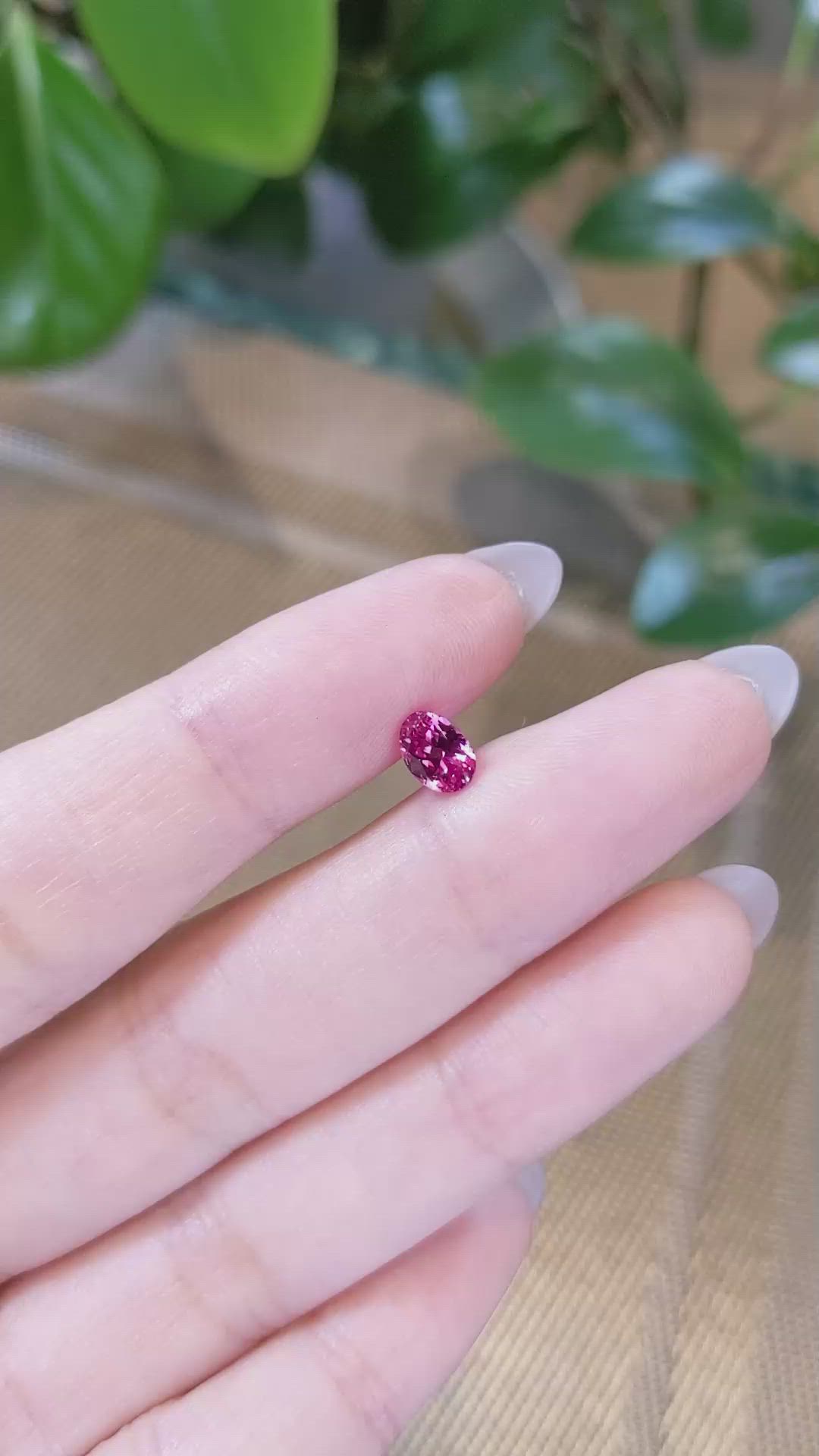 1.00 Ct. Spinel from Tanzania Size Video