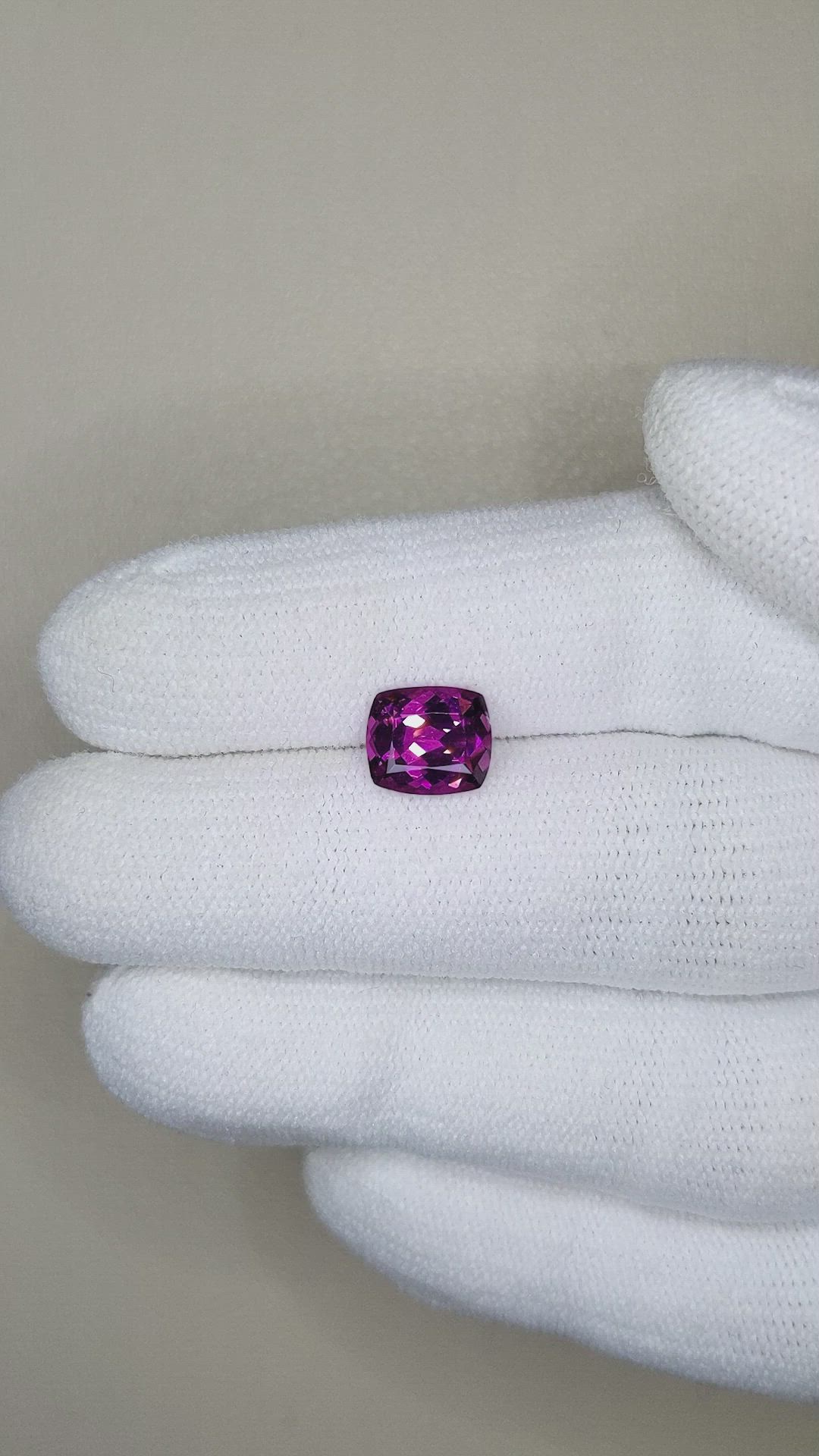 1.88 Ct. Garnet from Mozambique Size Video