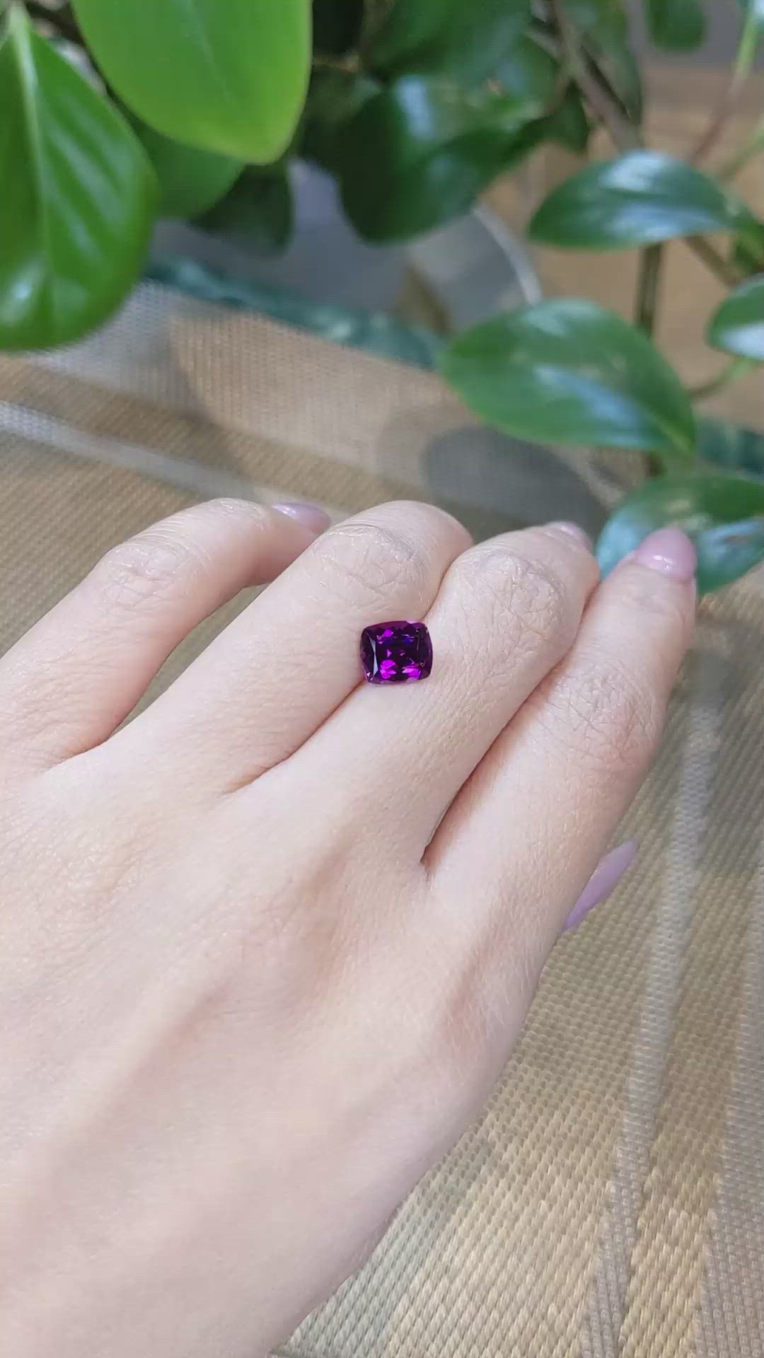 1.88 Ct. Garnet from Mozambique Size Video