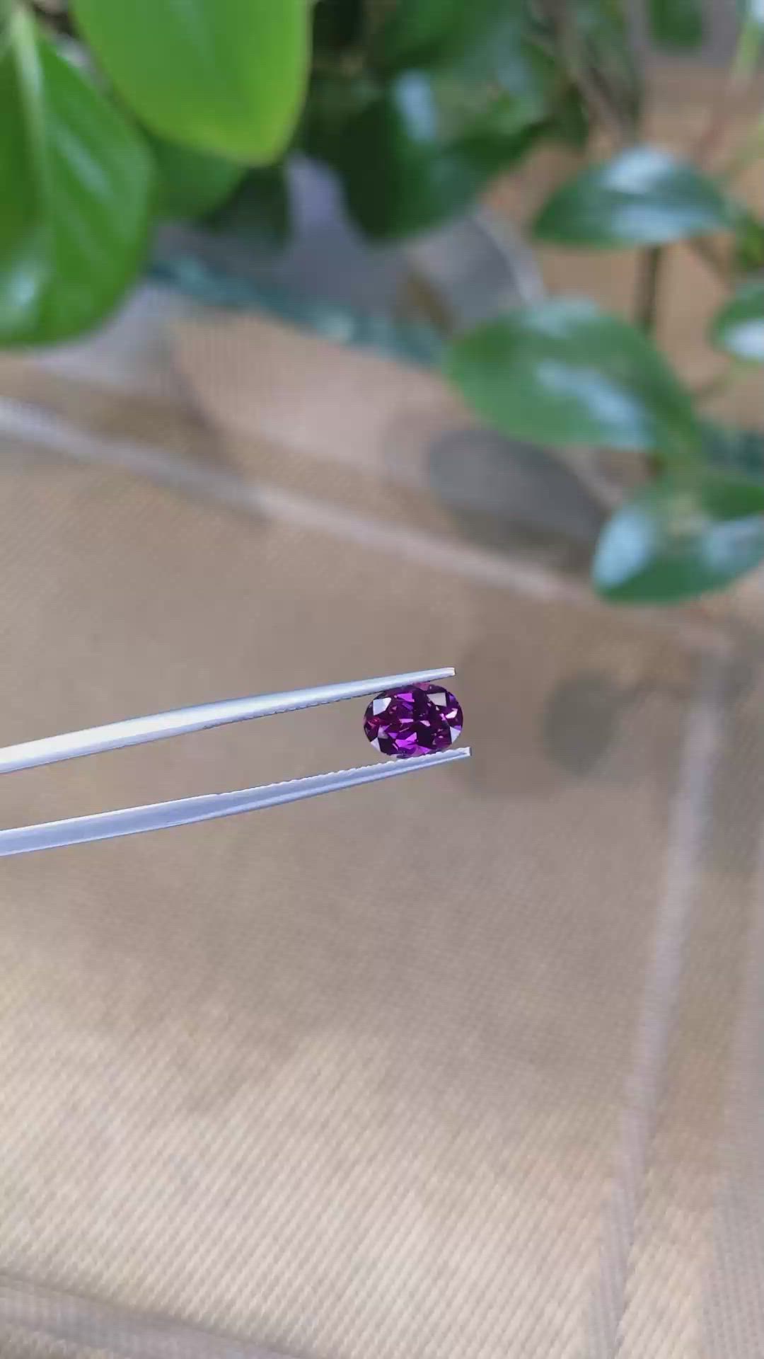 1.45 Ct. Garnet from Mozambique Size Video