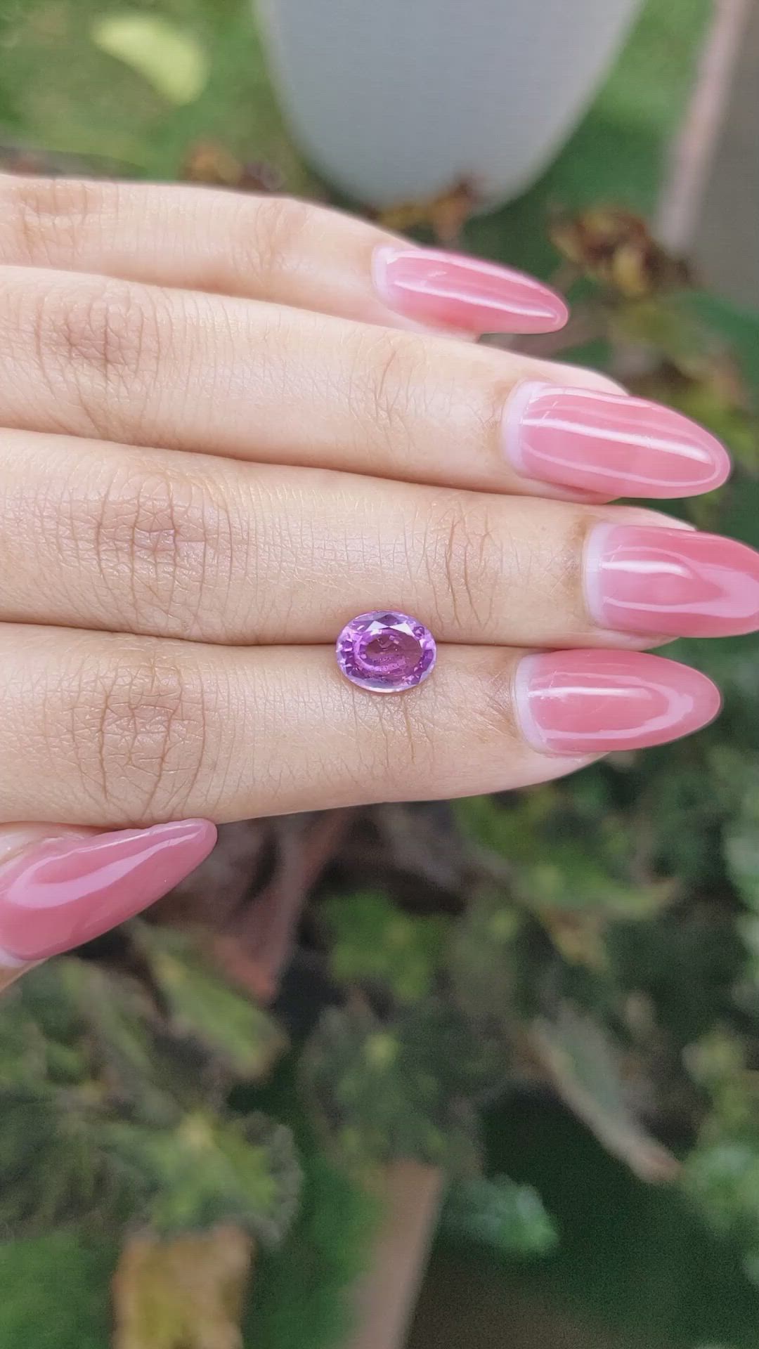 1.84 Ct. Spinel from Ceylon (Sri Lanka) Size Video