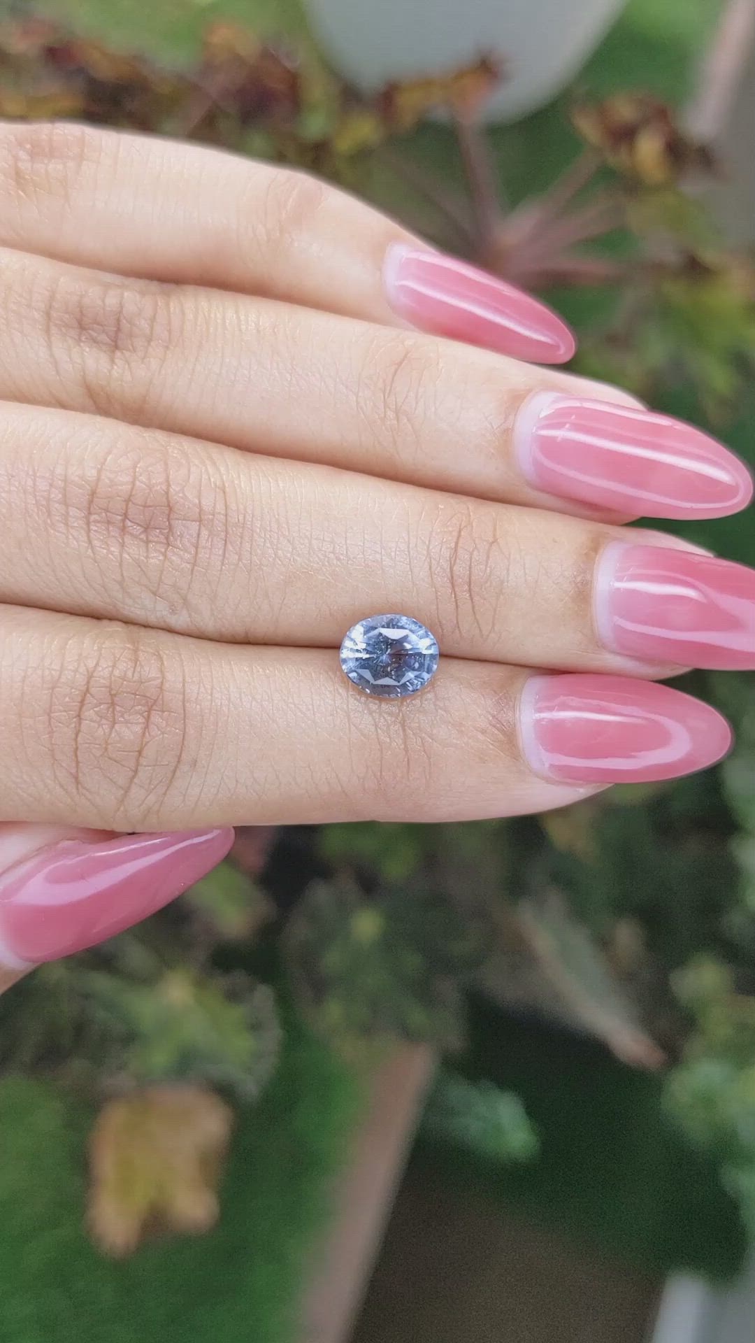 1.71 Ct. Spinel from Ceylon (Sri Lanka) Size Video