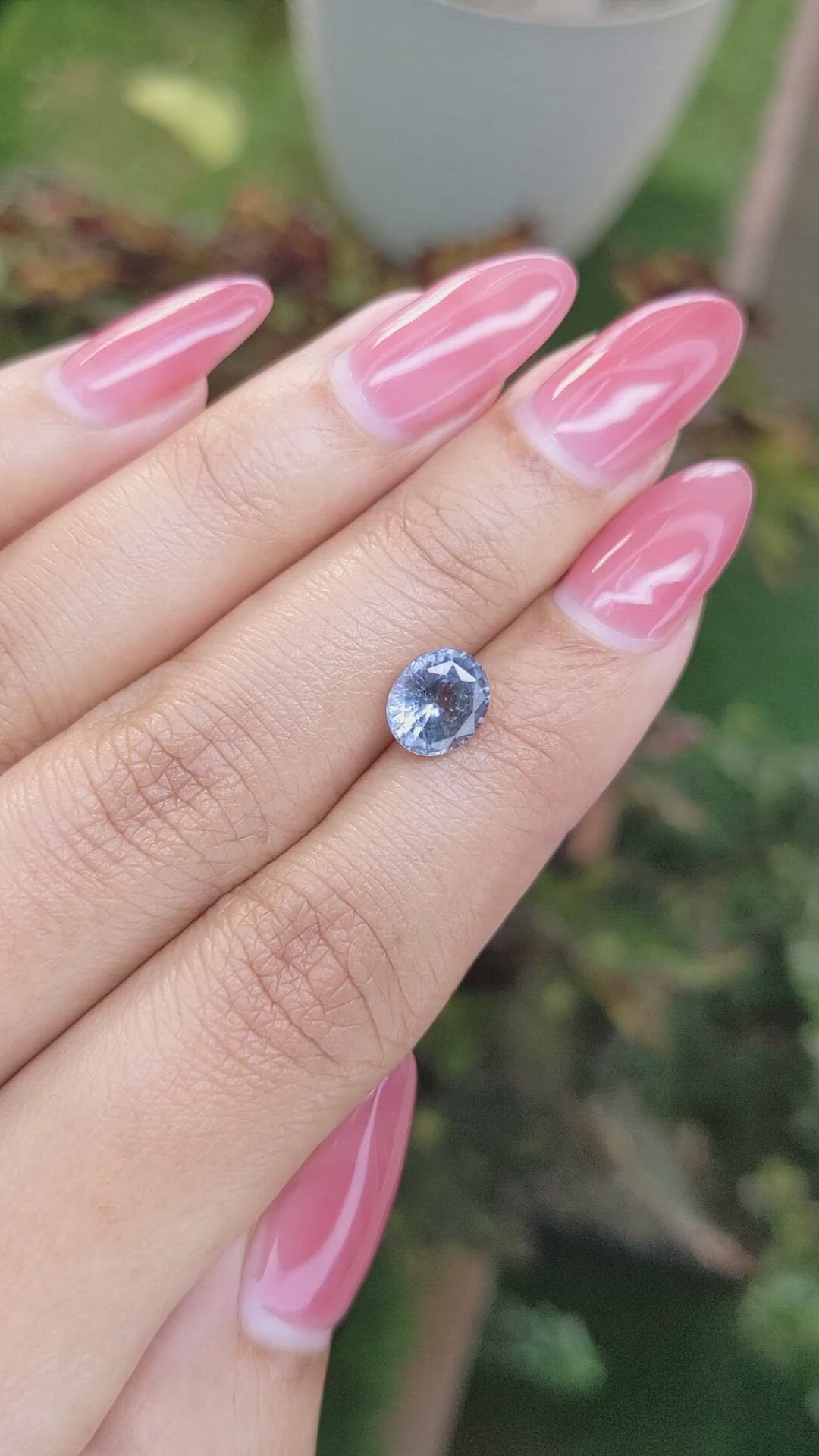 1.71 Ct. Spinel from Ceylon (Sri Lanka) Size Video