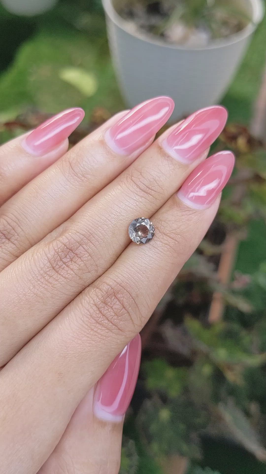 1.13 Ct. Garnet from Ceylon (Sri Lanka) Size Video