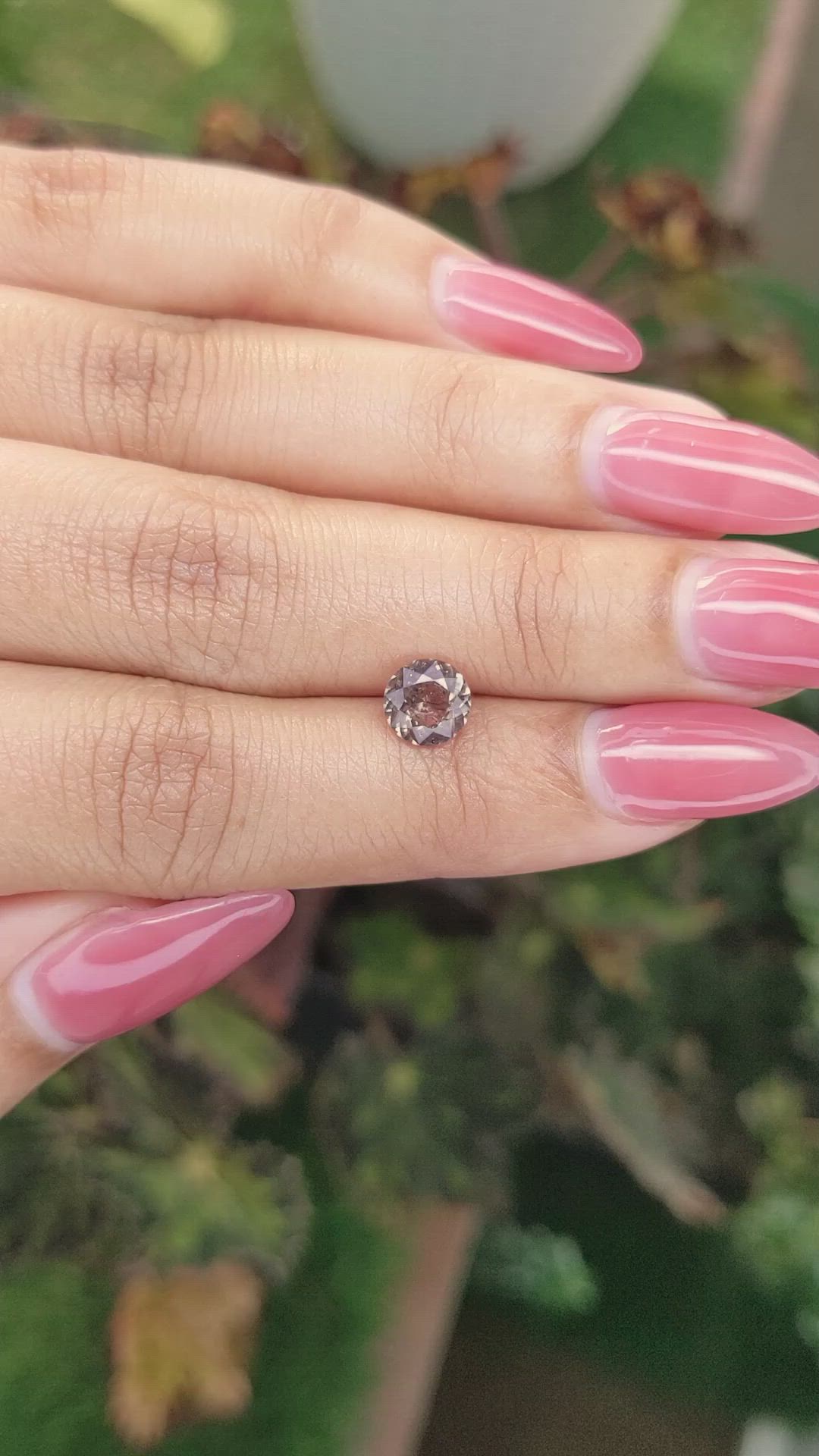 1.13 Ct. Garnet from Ceylon (Sri Lanka) Size Video