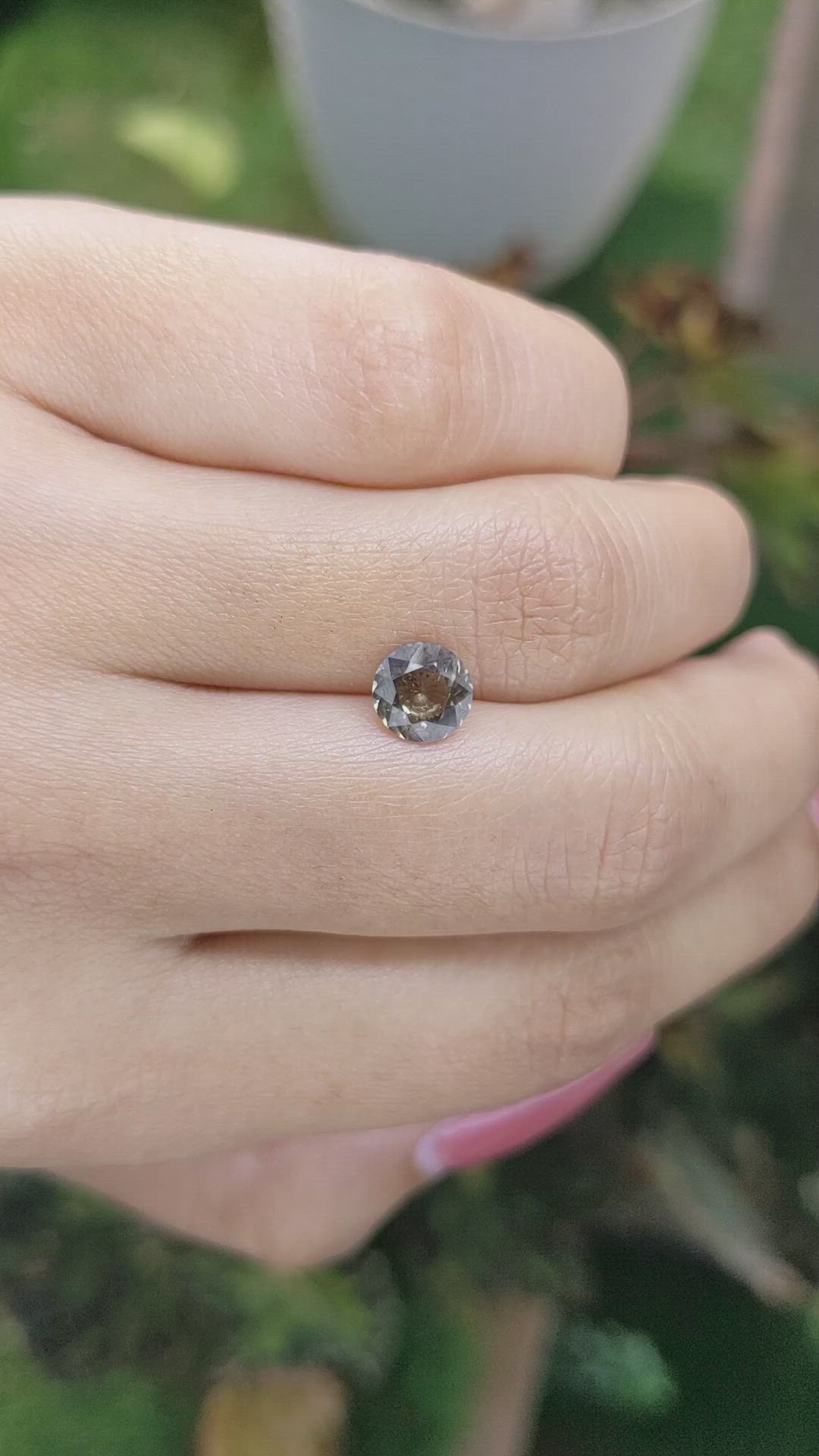 1.13 Ct. Garnet from Ceylon (Sri Lanka) Size Video